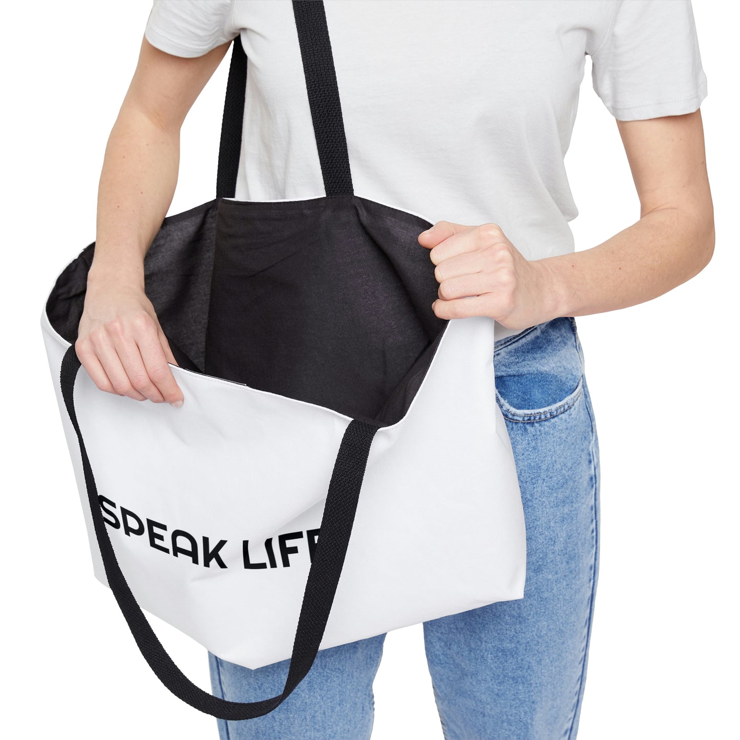 "Speak Life" Weekender Tote Bag