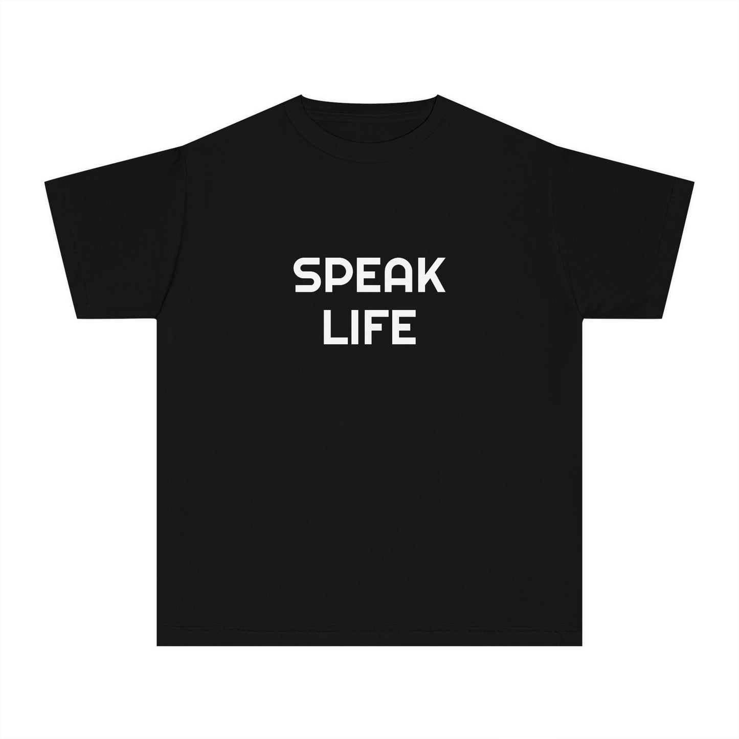 "Speak Life" Youth Midweight Tee
