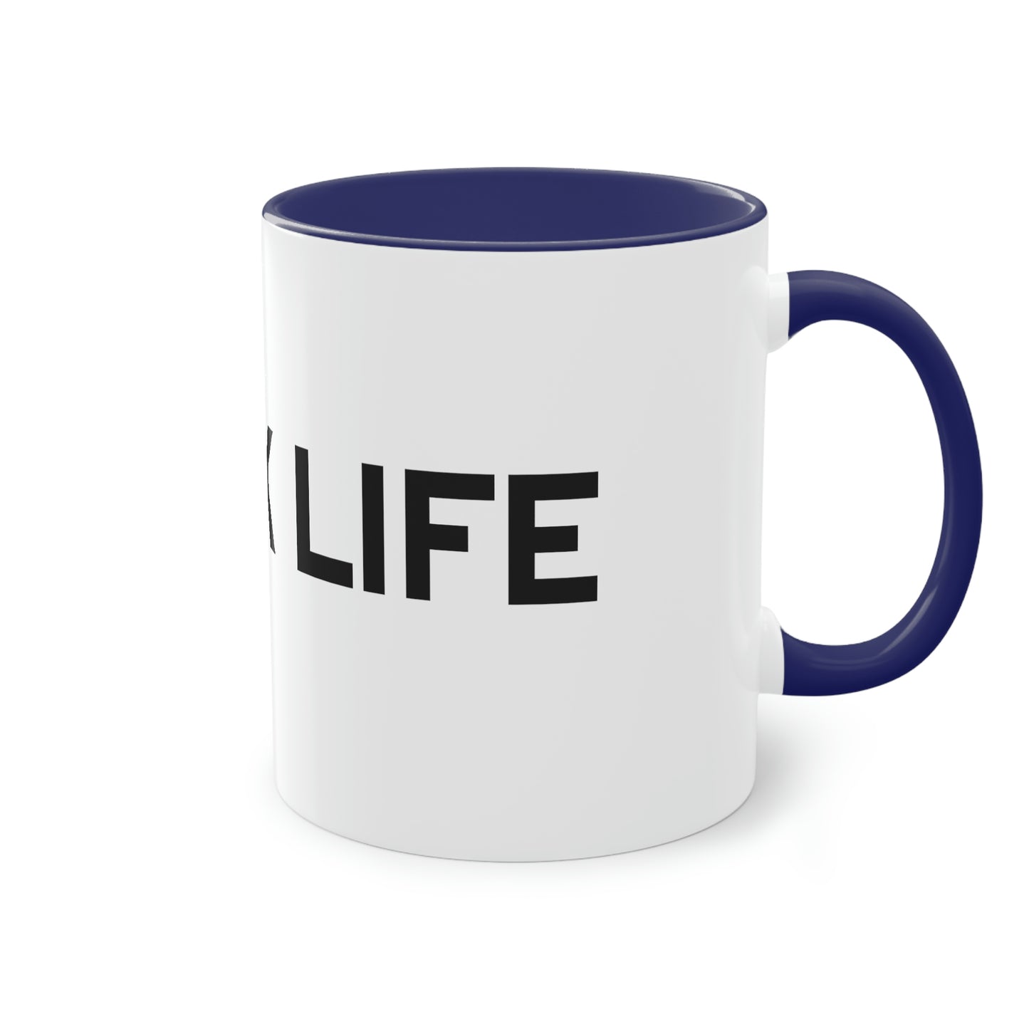 "Speak Life" Two-Tone Coffee Mug, 11oz