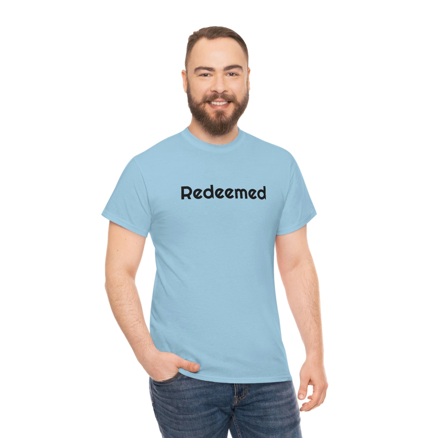 "Redeemed" Unisex Heavy Cotton Tee
