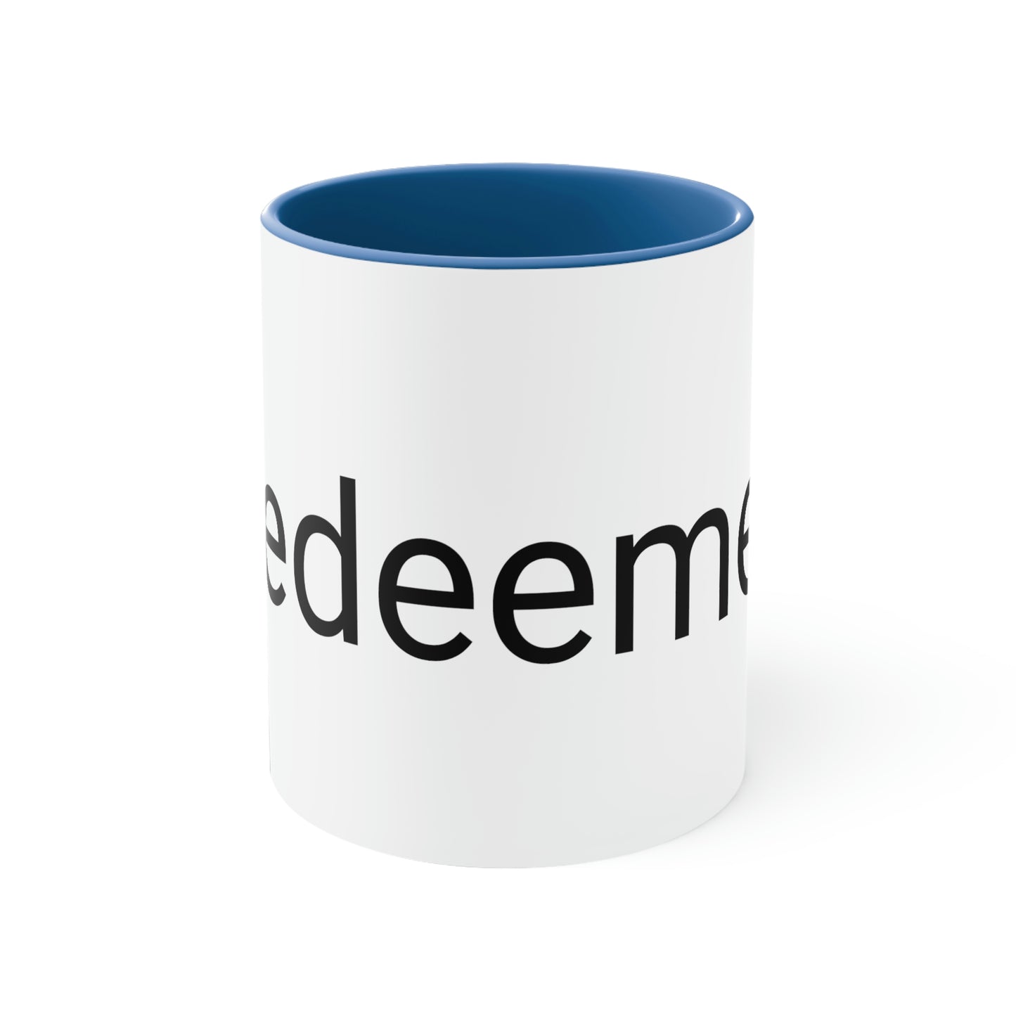 "Redeemed" Accent Coffee Mug, 11oz