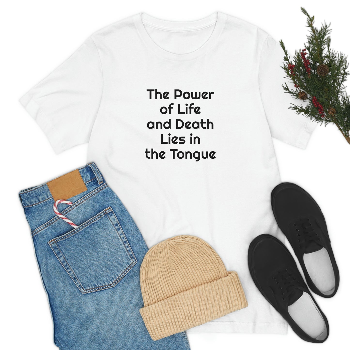 "Speak Life - Power of Life and Death" Unisex Jersey Short Sleeve Tee
