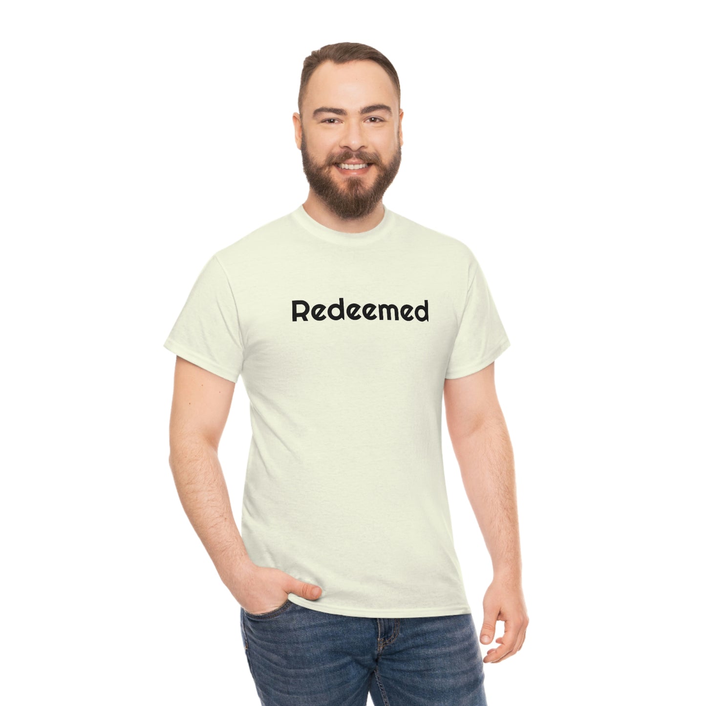 "Redeemed" Unisex Heavy Cotton Tee