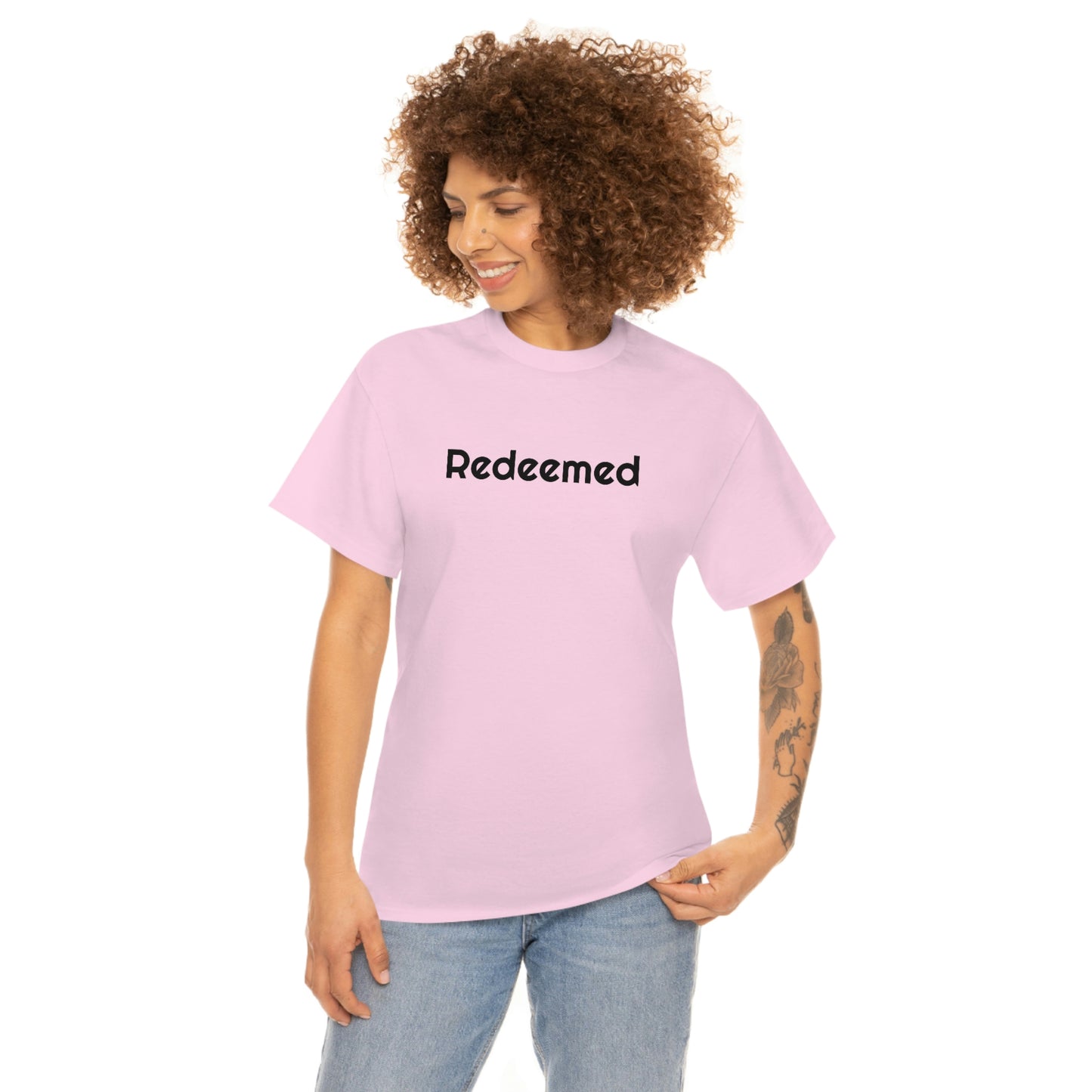 "Redeemed" Unisex Heavy Cotton Tee