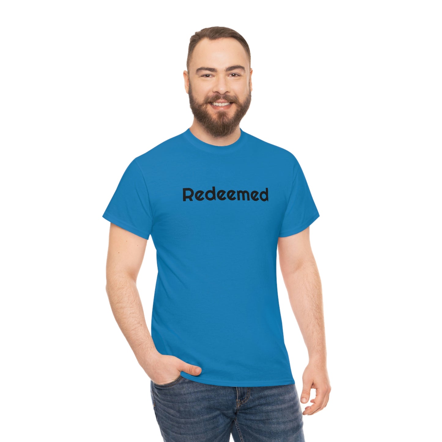 "Redeemed" Unisex Heavy Cotton Tee
