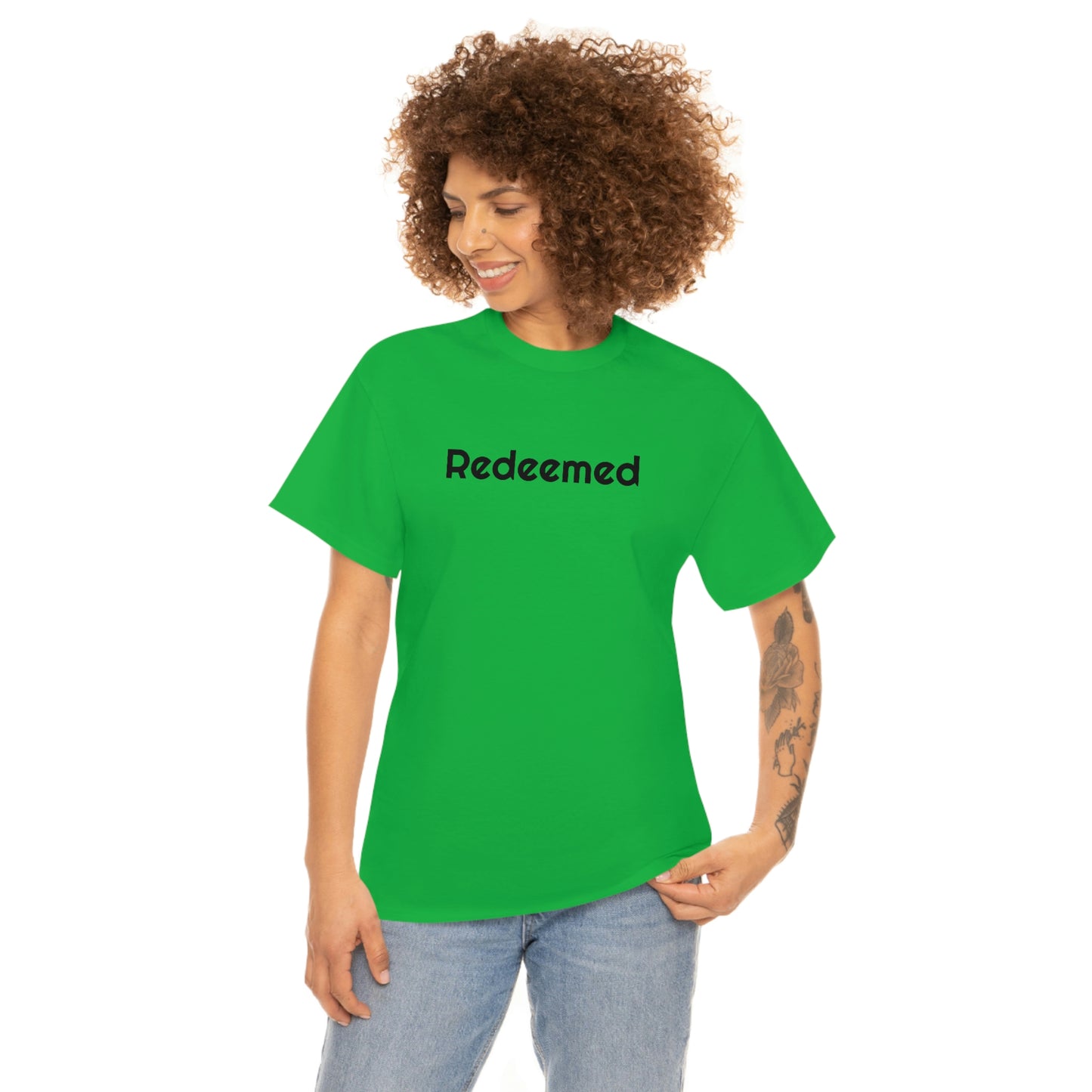 "Redeemed" Unisex Heavy Cotton Tee