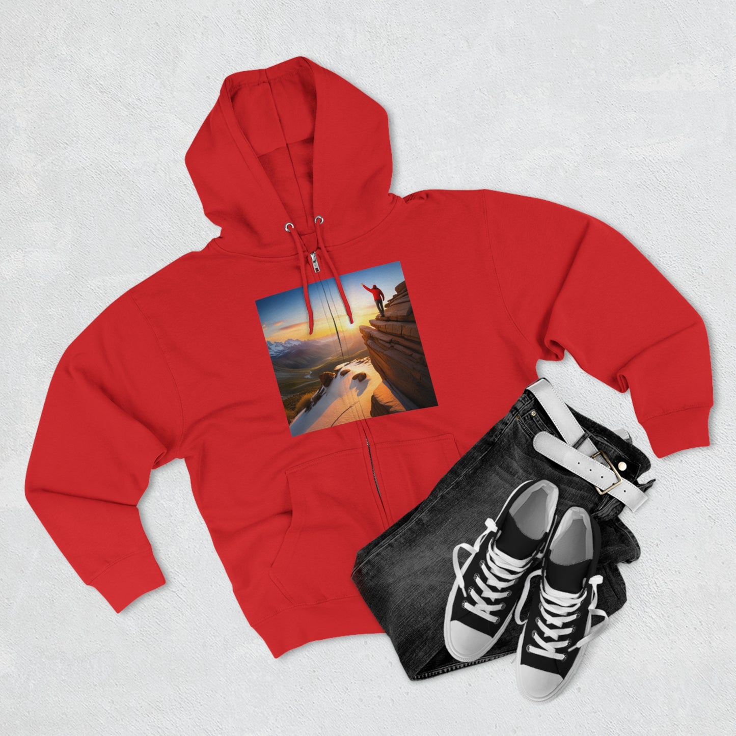 Unisex Zip Hoodie