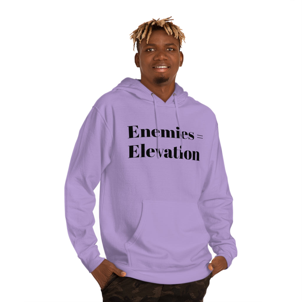 "Enemies = Elevation" Unisex Hooded Sweatshirt