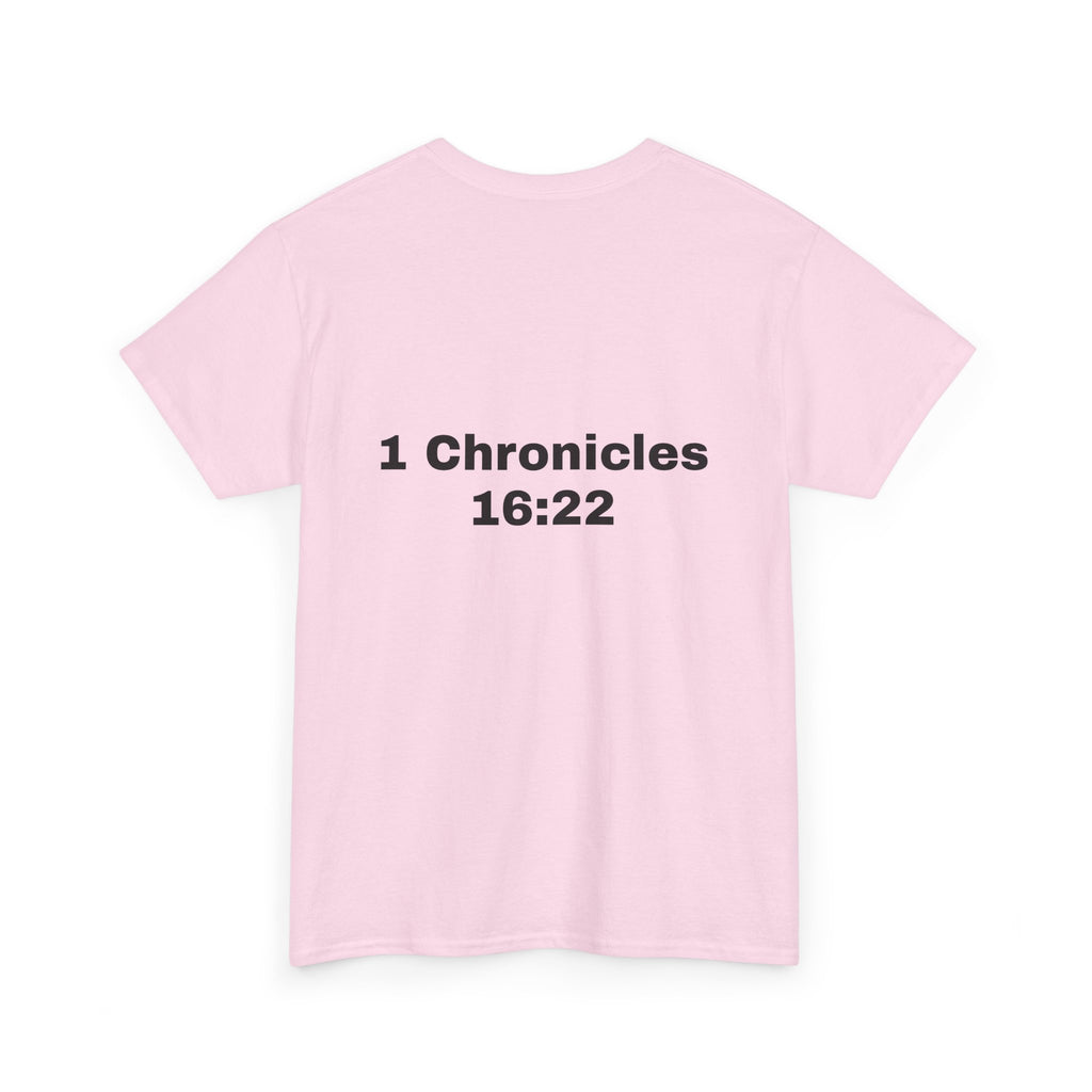 "Touch Not My Anointed" Cotton Tee