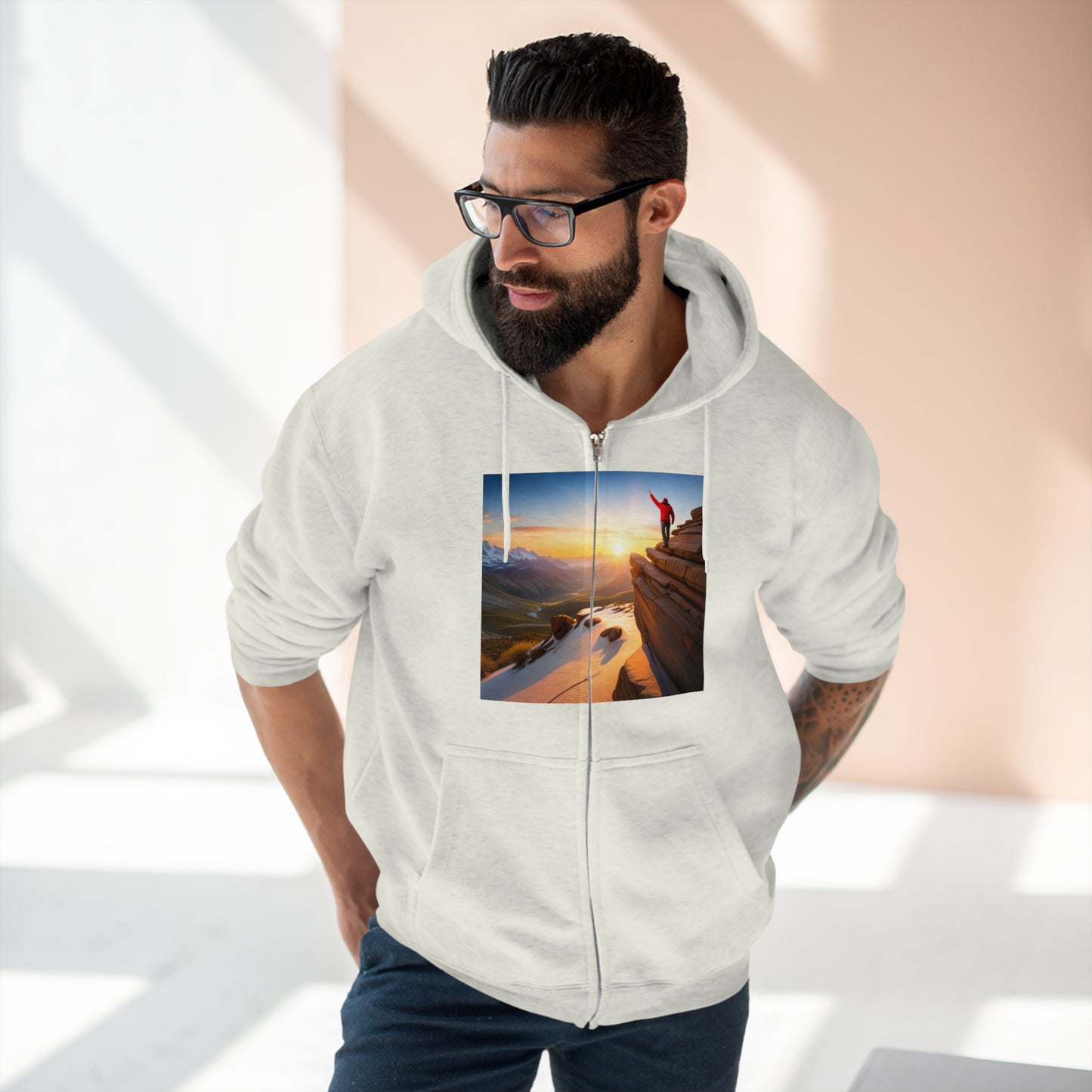 Unisex Zip Hoodie