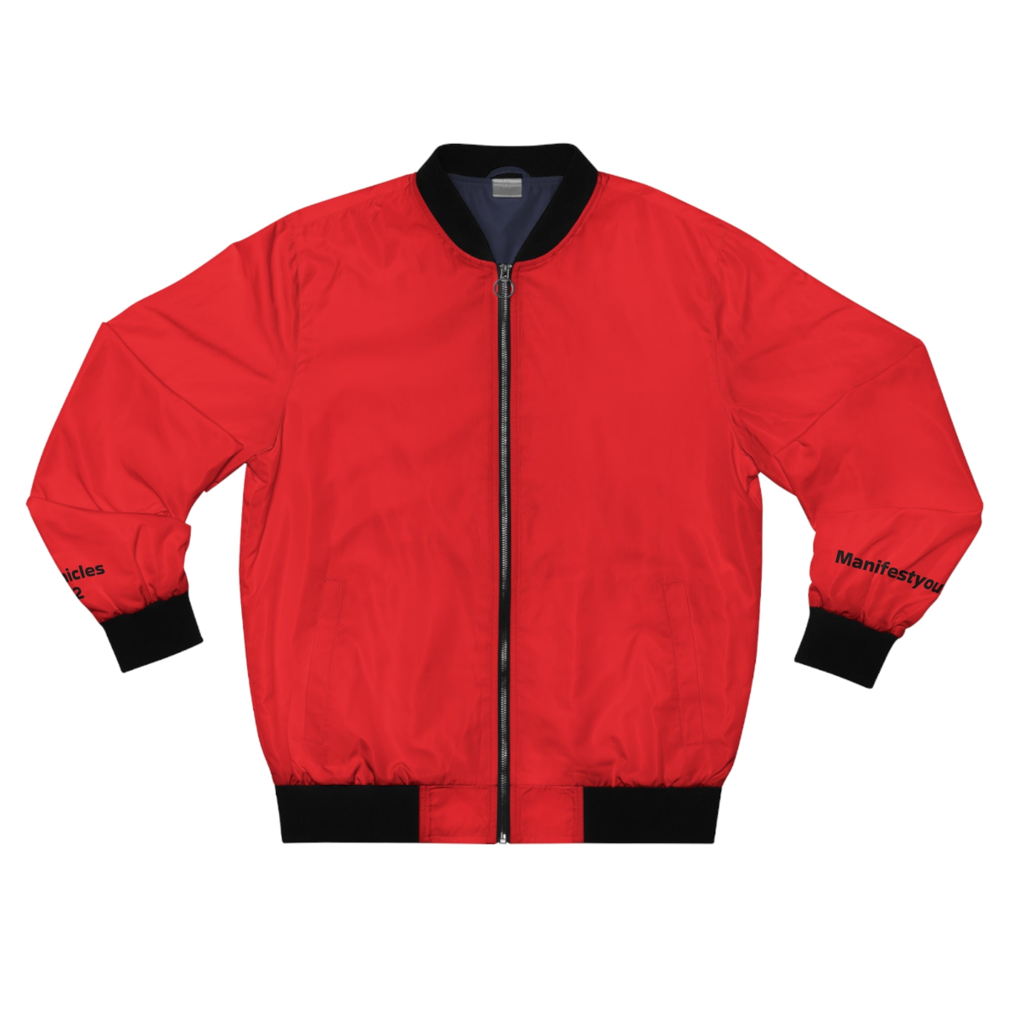 "Touch Not My Anointed" Men's Inspirational Bomber Jacket