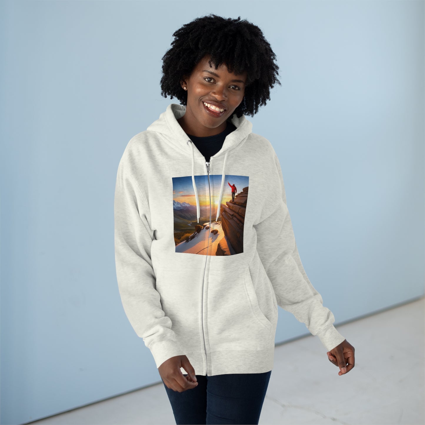 Unisex Zip Hoodie