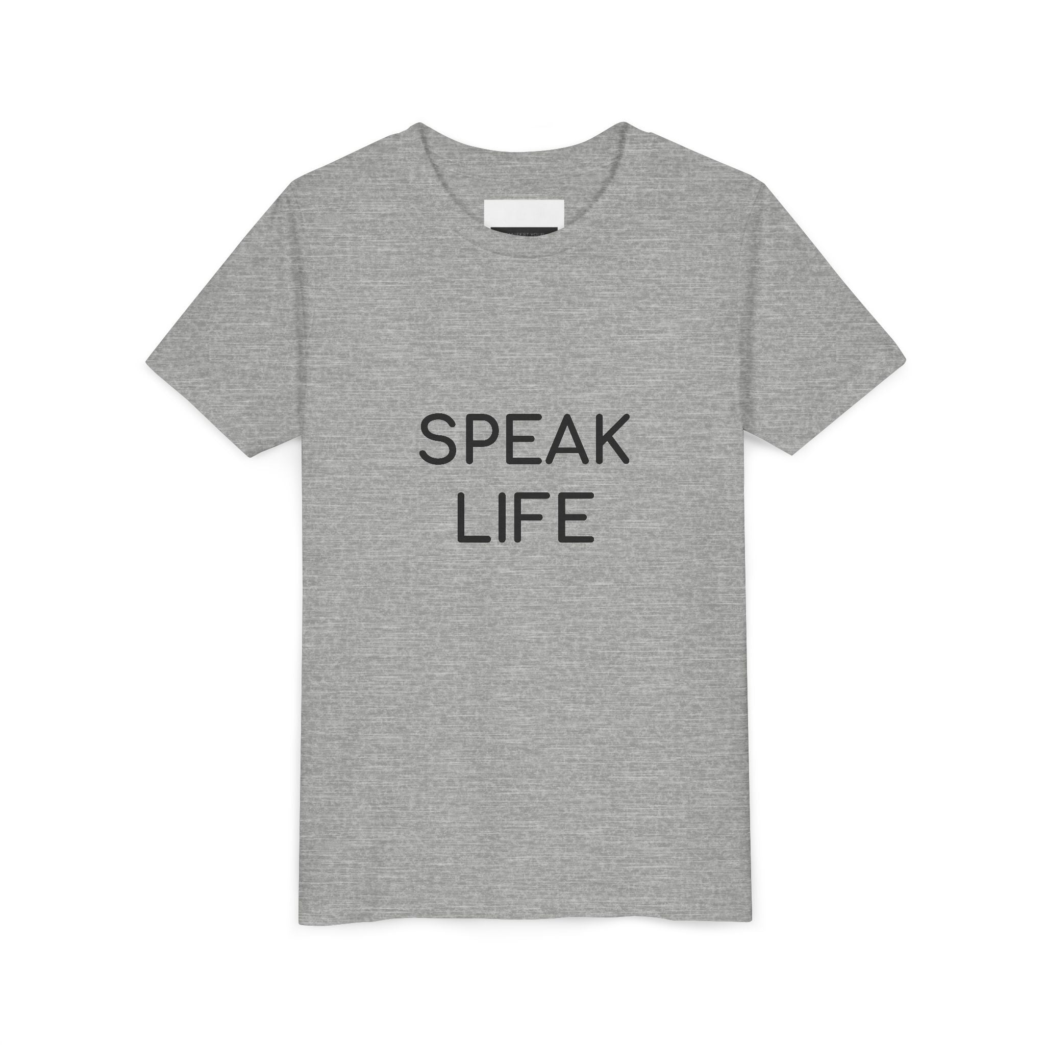 Youth Tee - "Speak Life" Inspirational Kids T‑Shirt