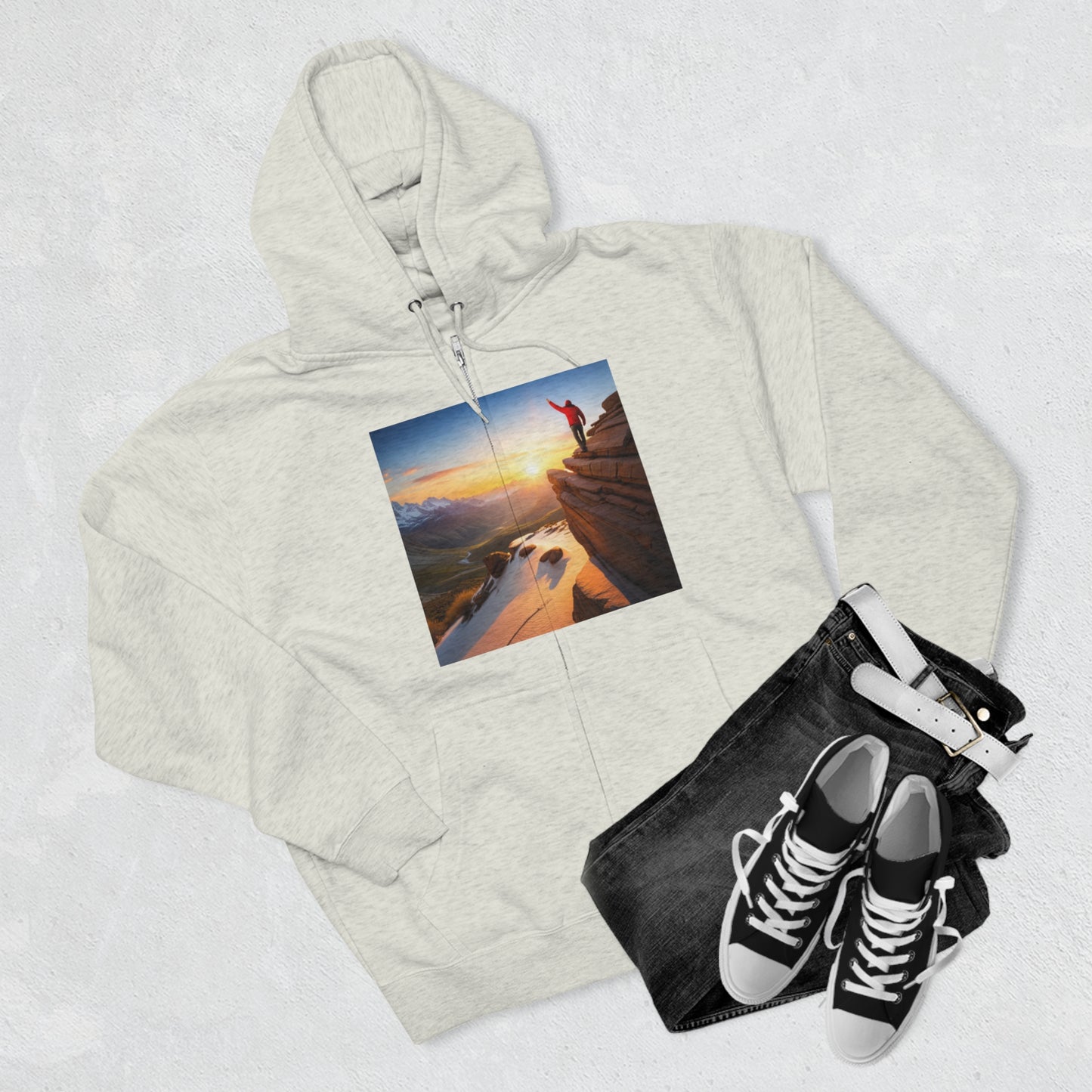 Unisex Zip Hoodie