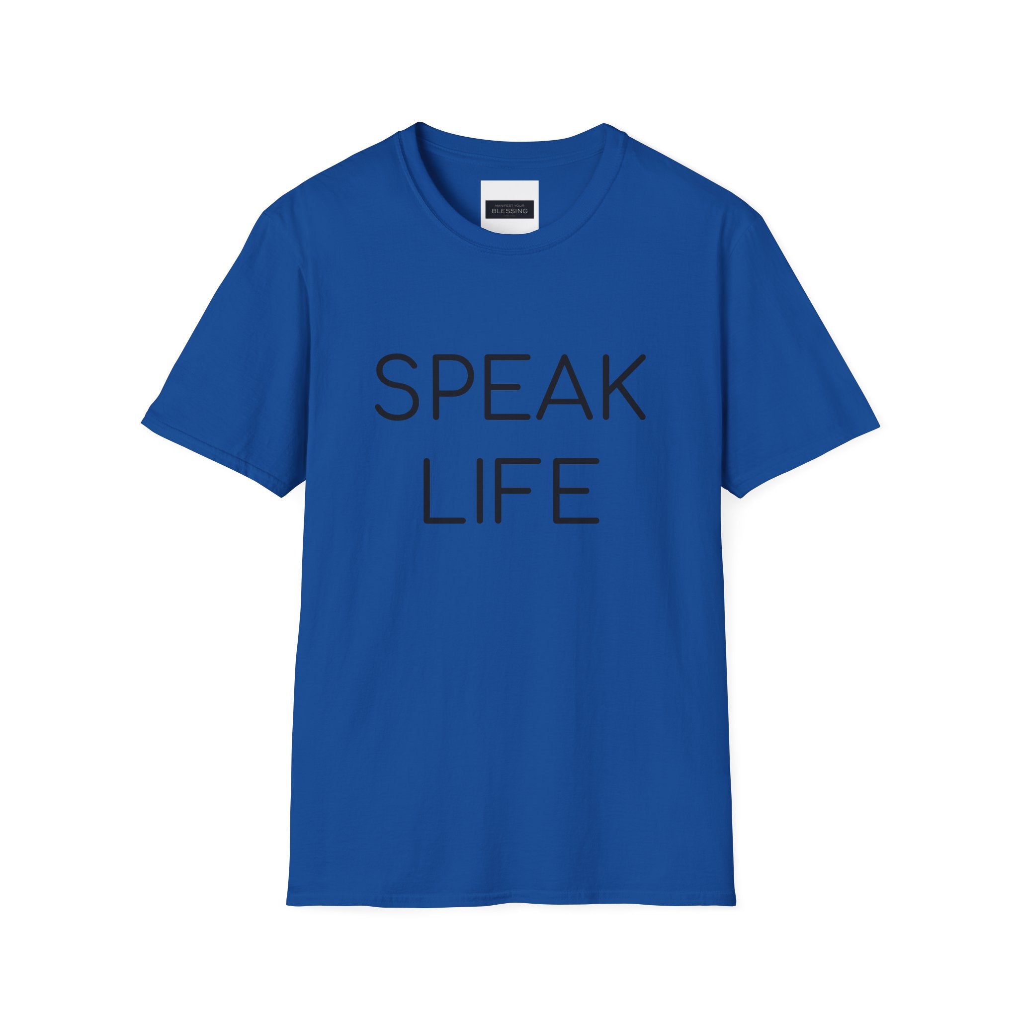 Speak Life T-Shirt — Positive Message Inspirational Tee