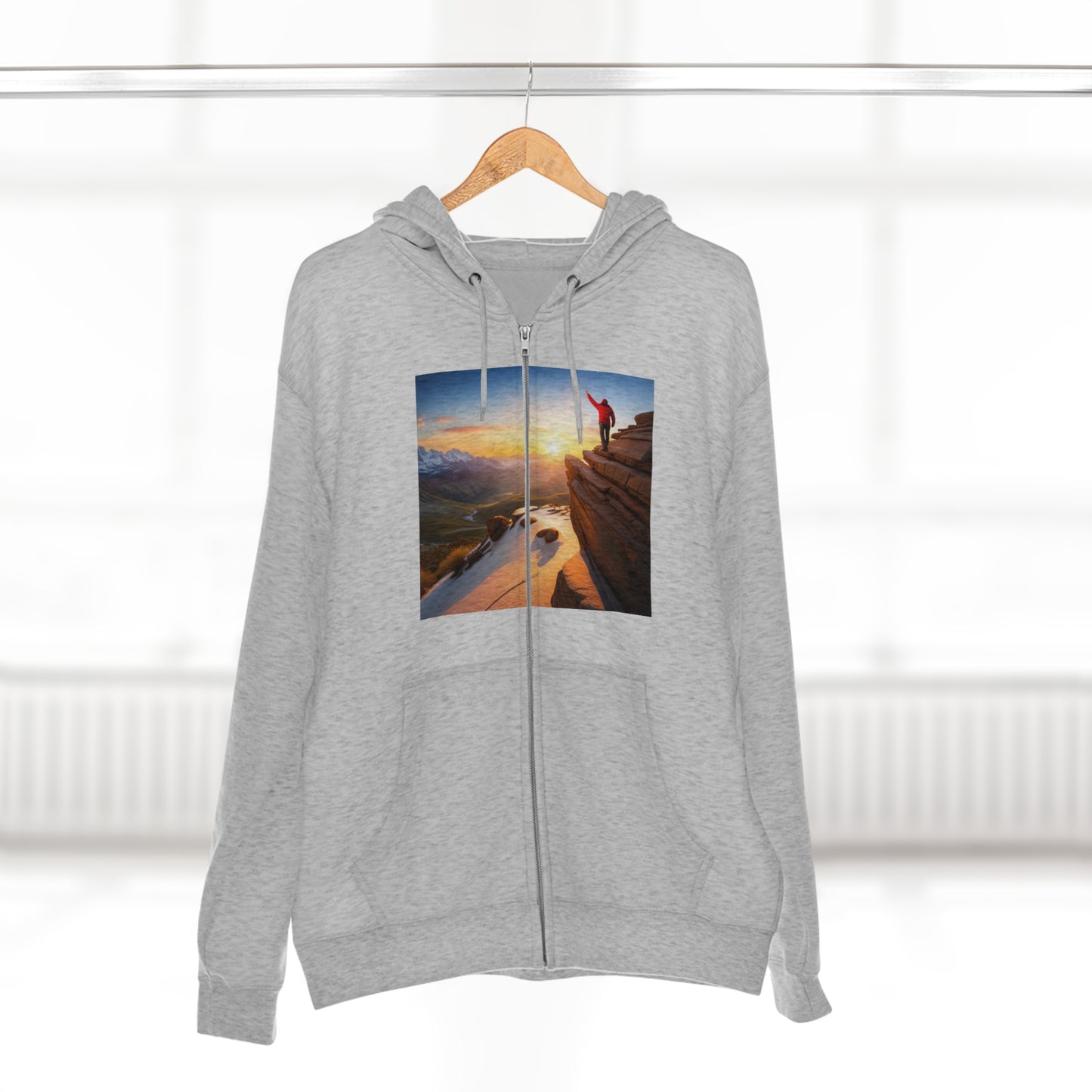 Unisex Zip Hoodie