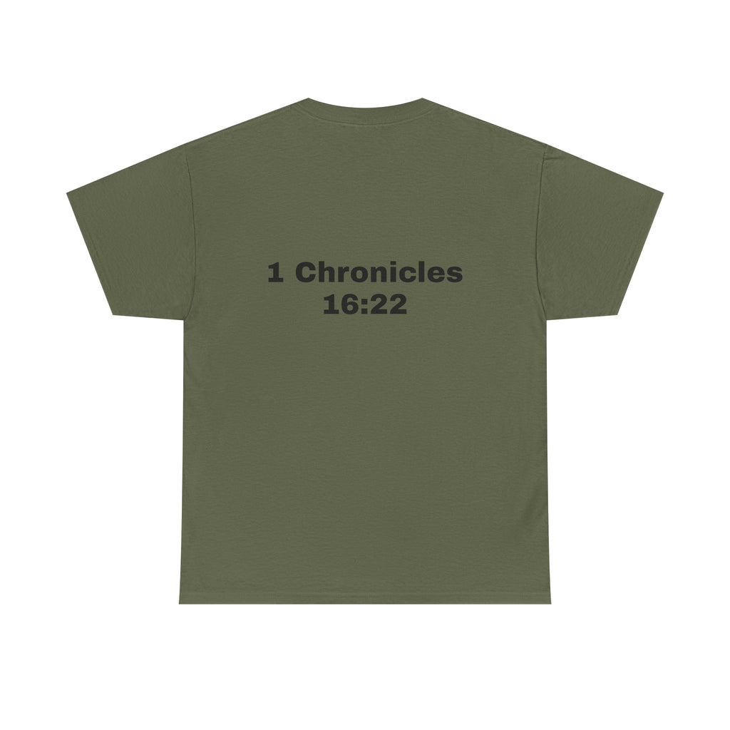 "Touch Not My Anointed" Cotton Tee