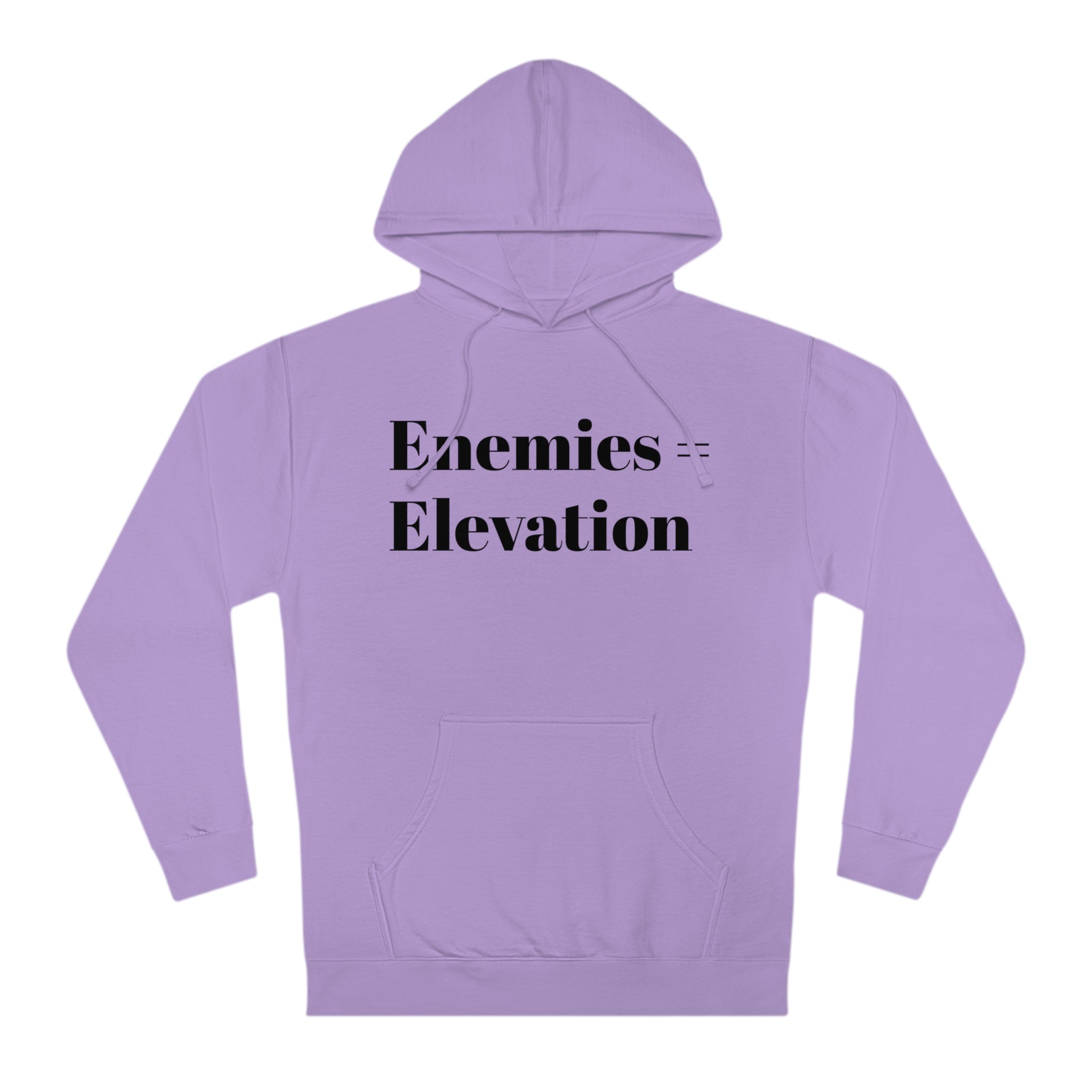 "Enemies = Elevation" Unisex Hooded Sweatshirt