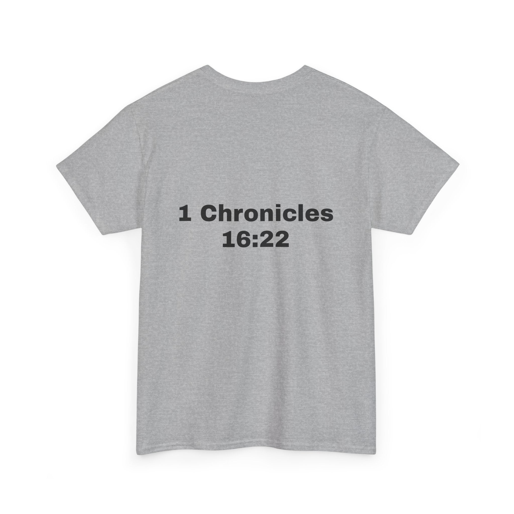 "Touch Not My Anointed" Cotton Tee