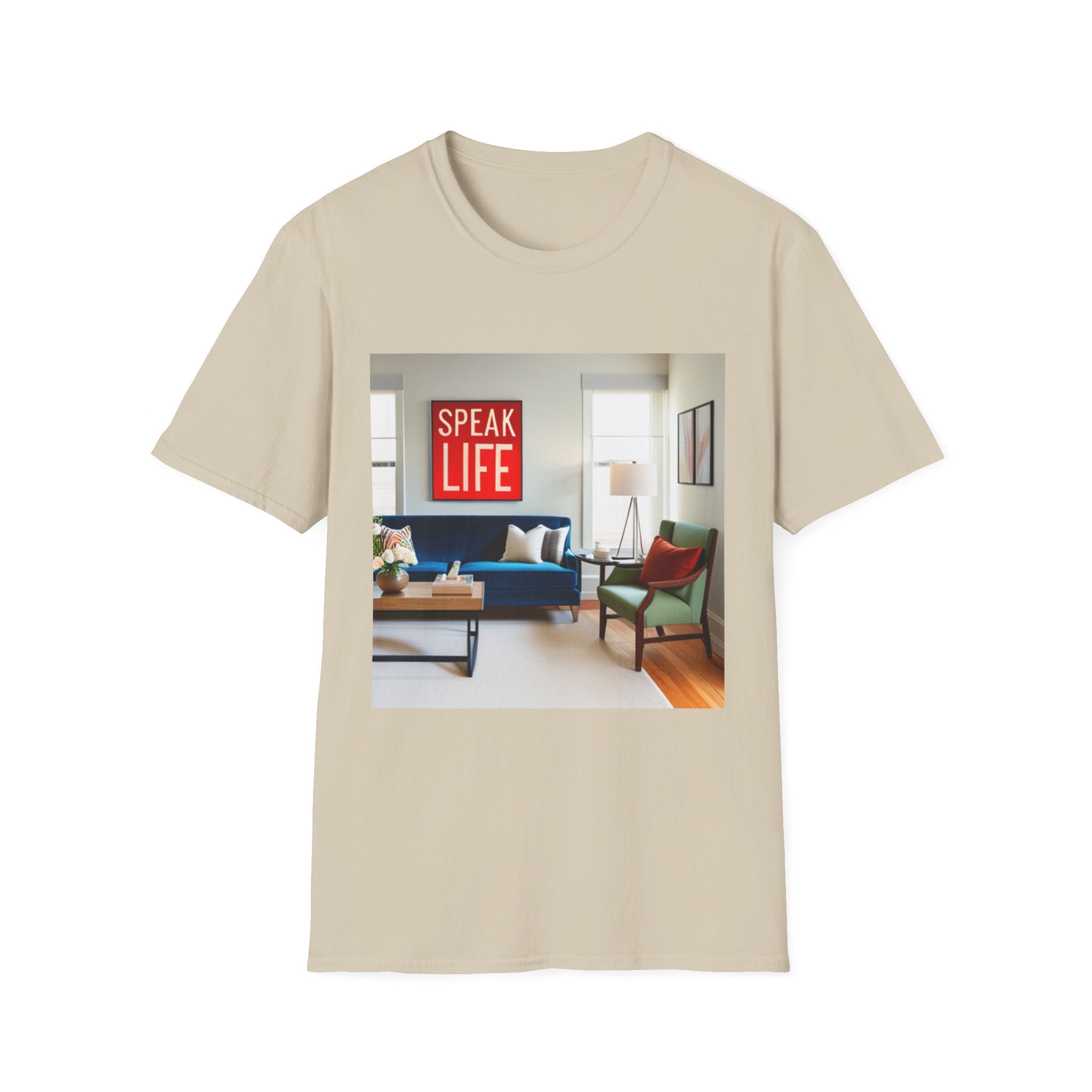 Unisex "Speak Life" Poster Style Softstyle T-Shirt