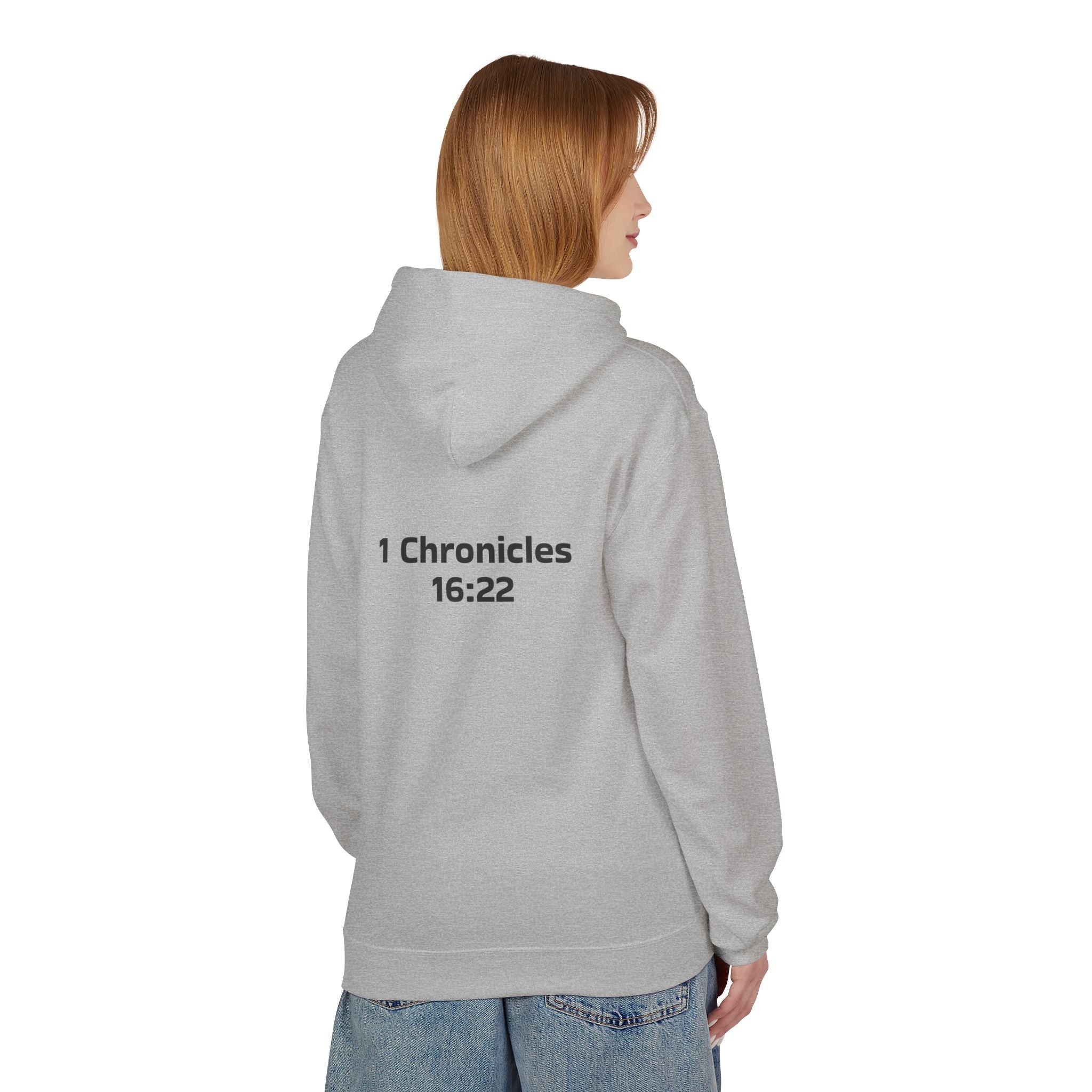 "Touch Not My Anointed" Unisex Fleece Hoodie