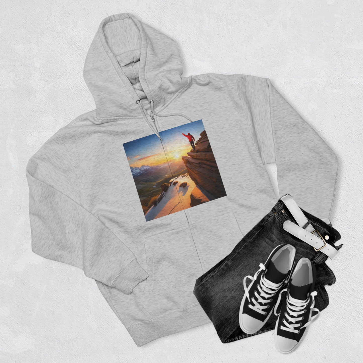 Unisex Zip Hoodie