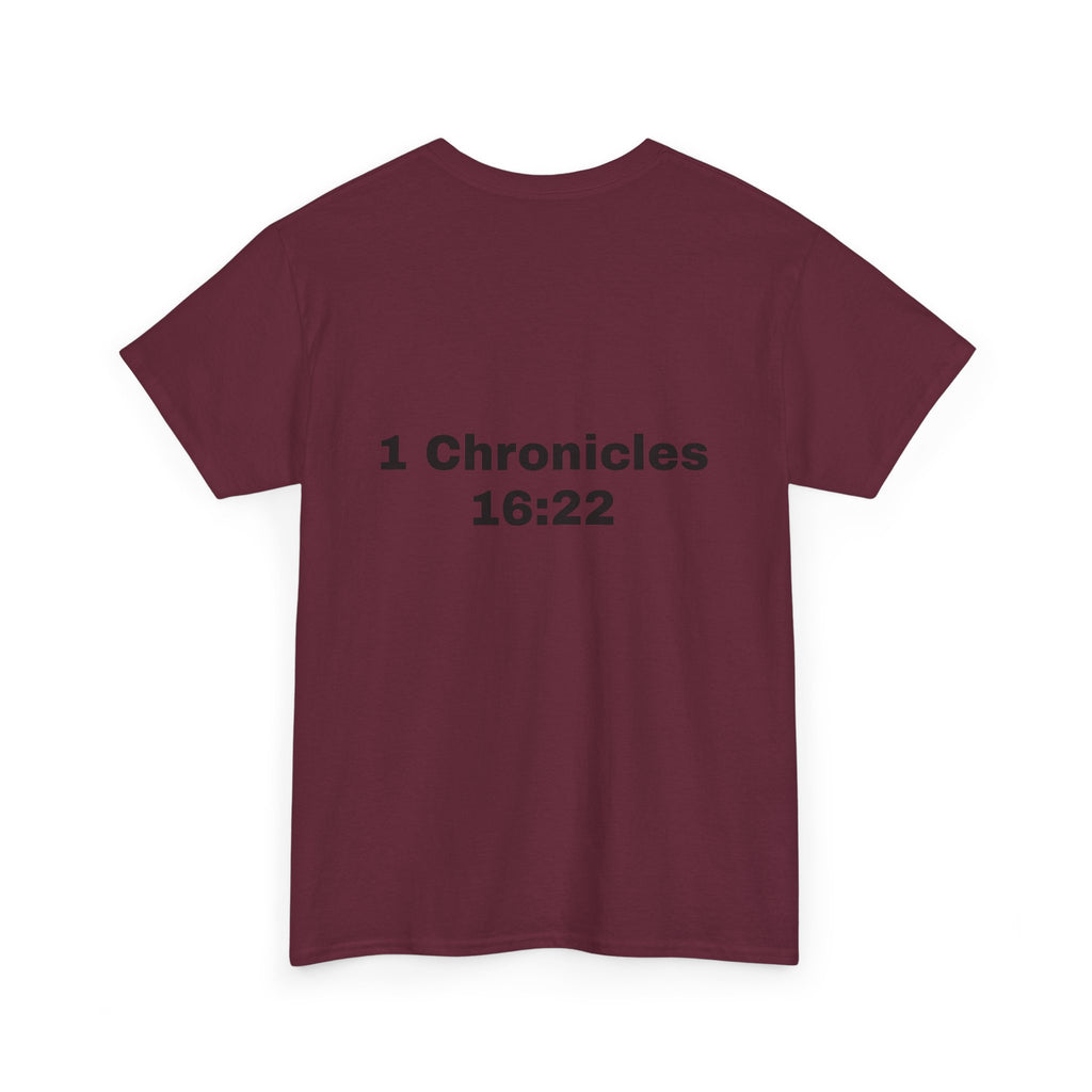 "Touch Not My Anointed" Cotton Tee
