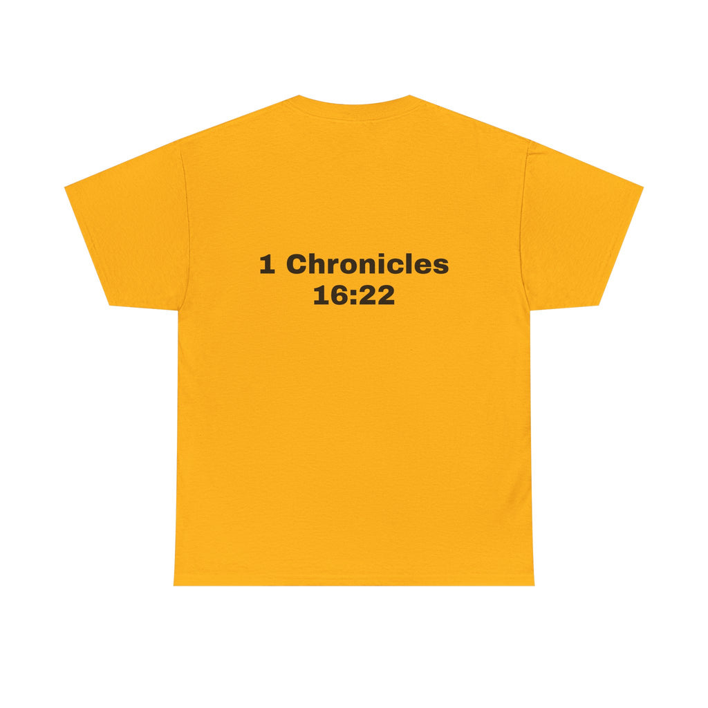 "Touch Not My Anointed" Cotton Tee