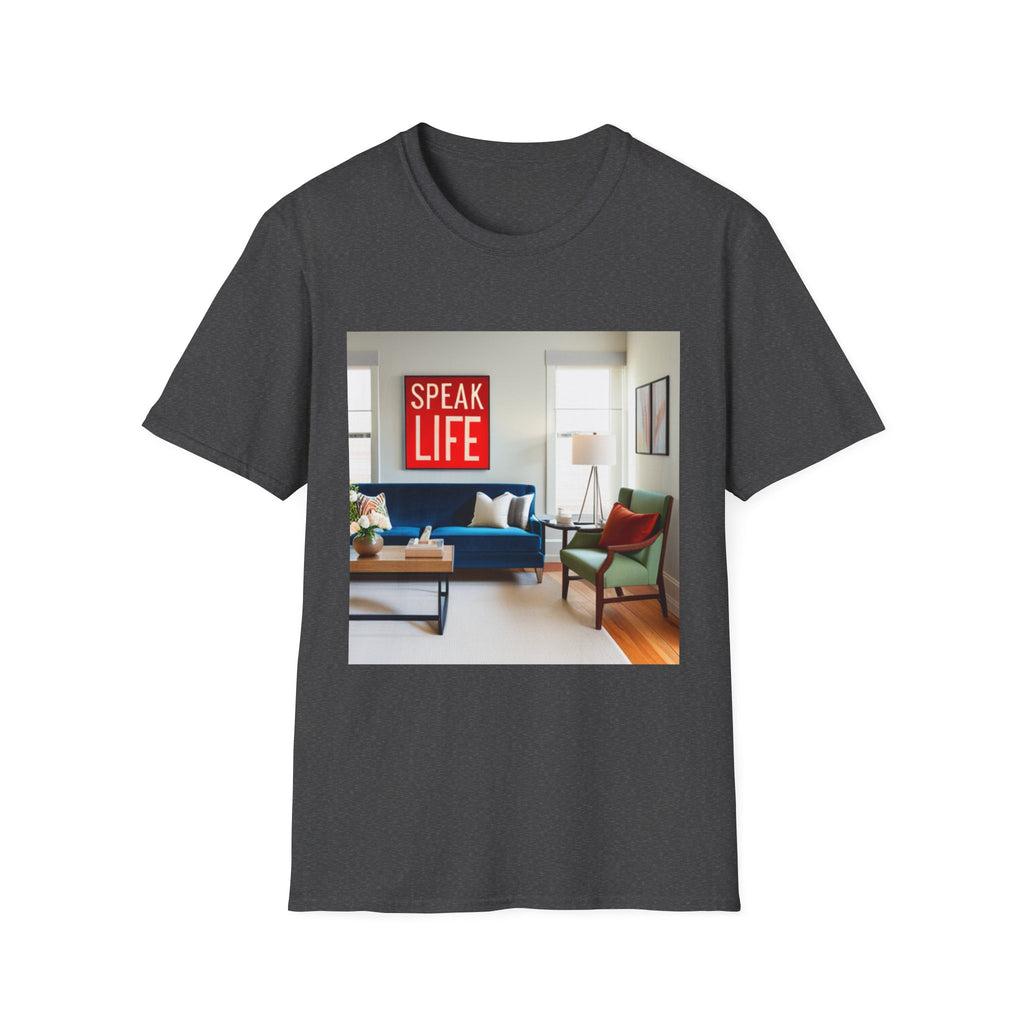 Unisex "Speak Life" Poster Style Softstyle T-Shirt