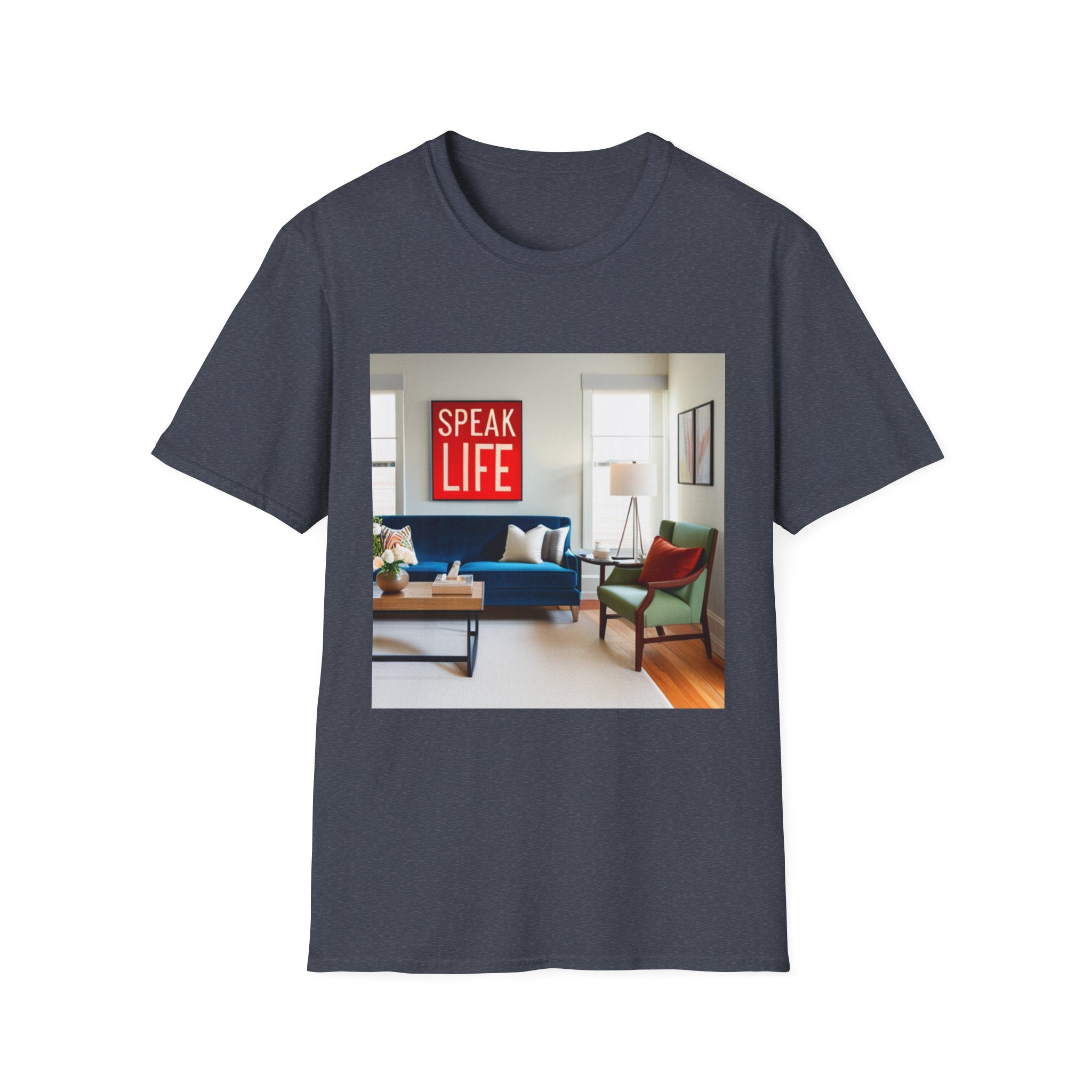 Unisex "Speak Life" Poster Style Softstyle T-Shirt