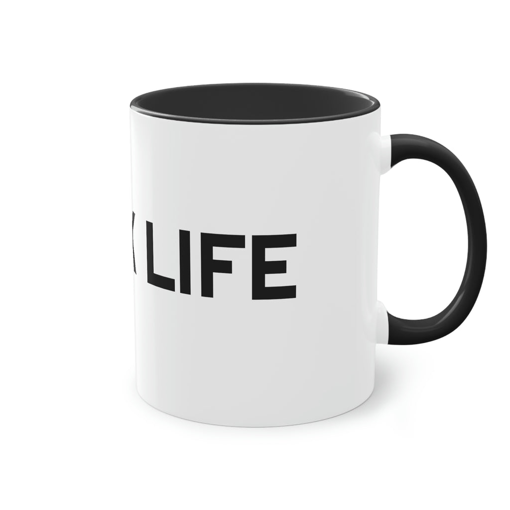 "Speak Life" Two-Tone Coffee Mug, 11oz