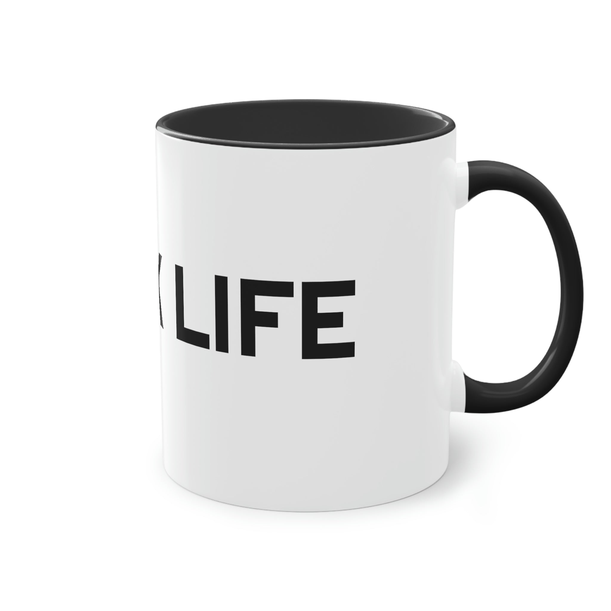 "Speak Life" Two-Tone Coffee Mug, 11oz