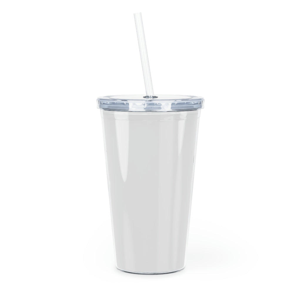 "Speak Life" Plastic Tumbler with Straw