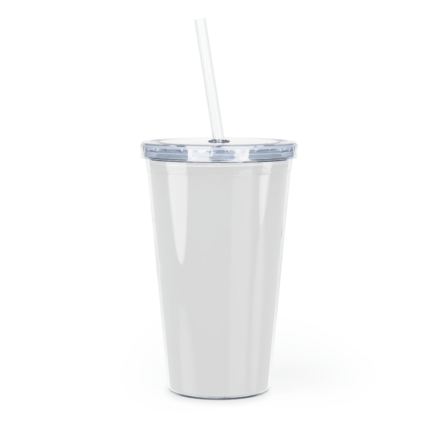 "Speak Life" Plastic Tumbler with Straw