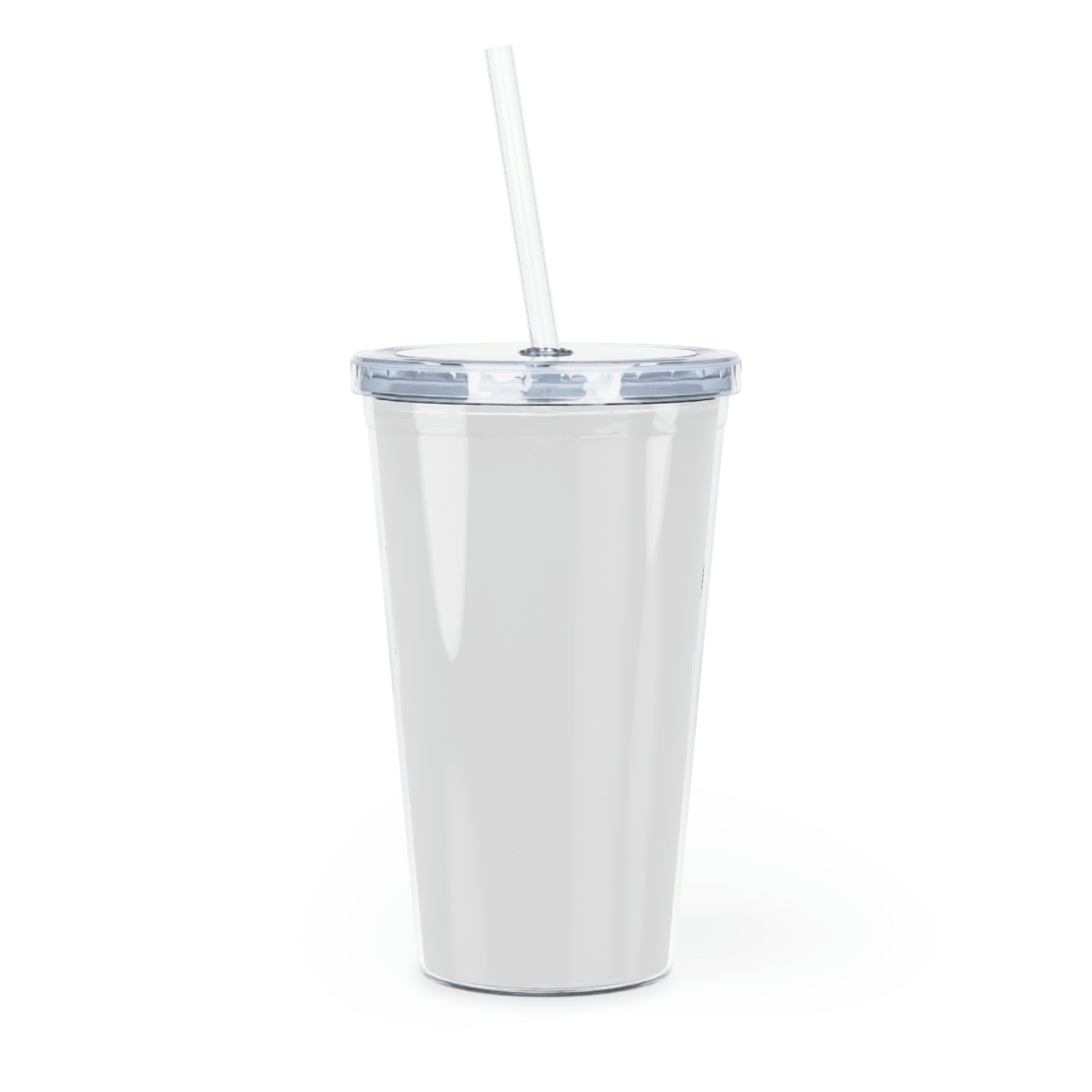"Speak Life" Plastic Tumbler with Straw