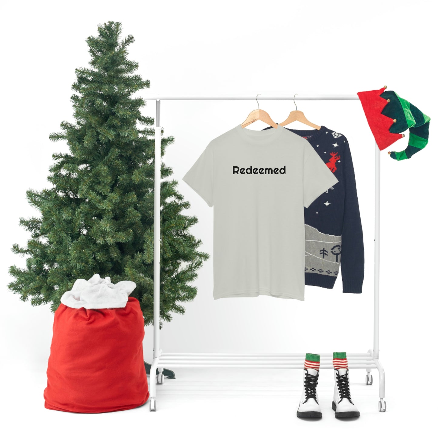 "Redeemed" Unisex Heavy Cotton Tee