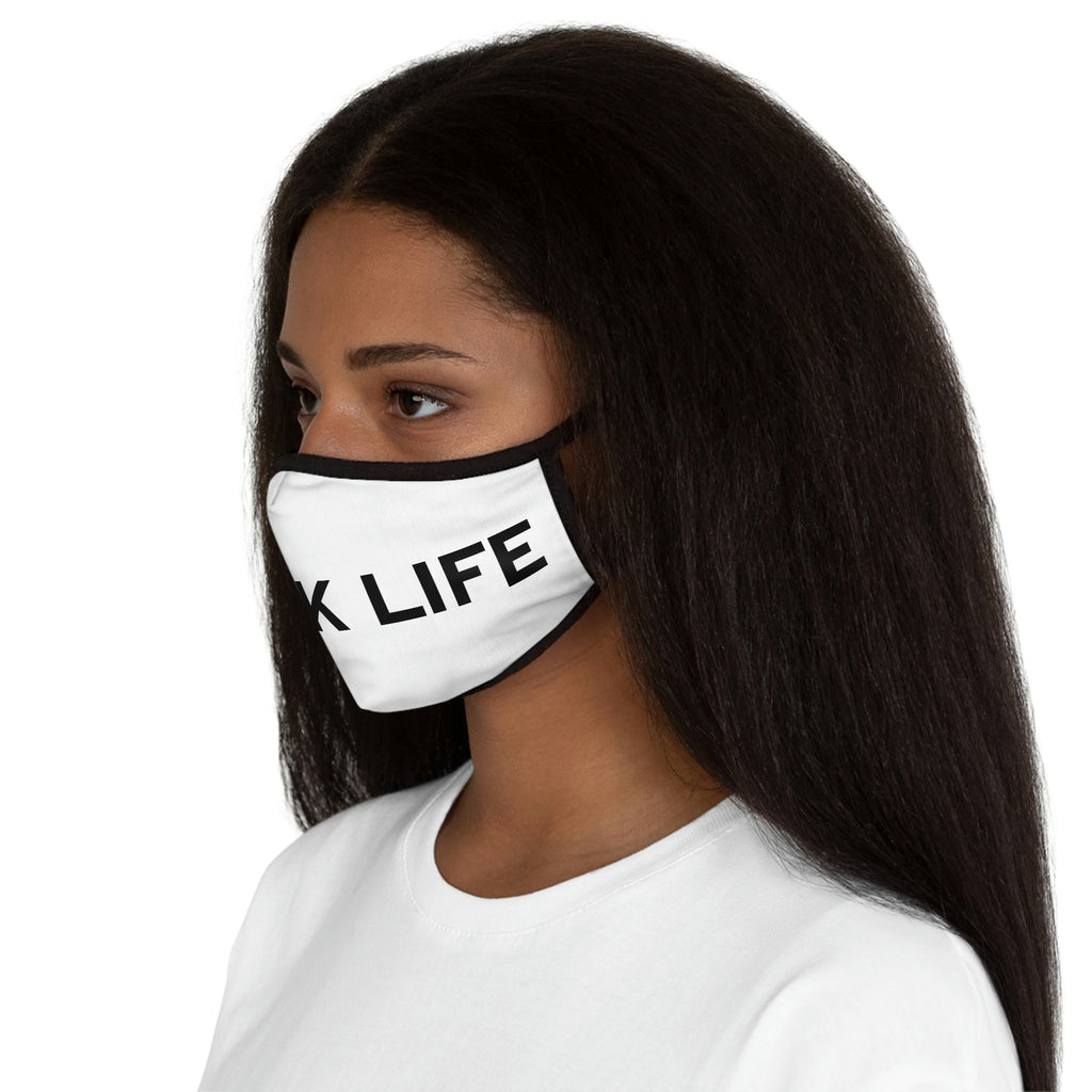 "Speak Life" Fitted Polyester Face Mask
