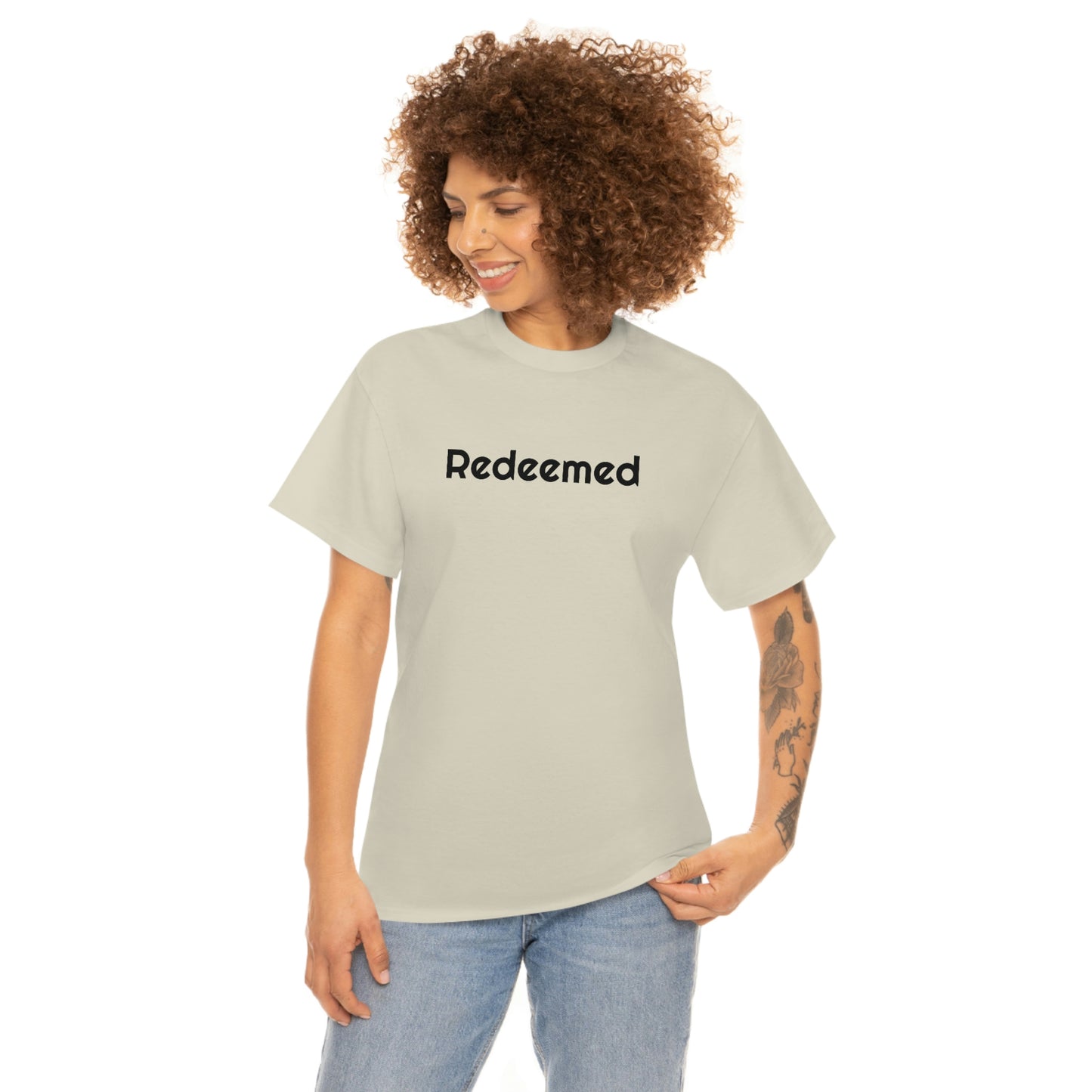 "Redeemed" Unisex Heavy Cotton Tee