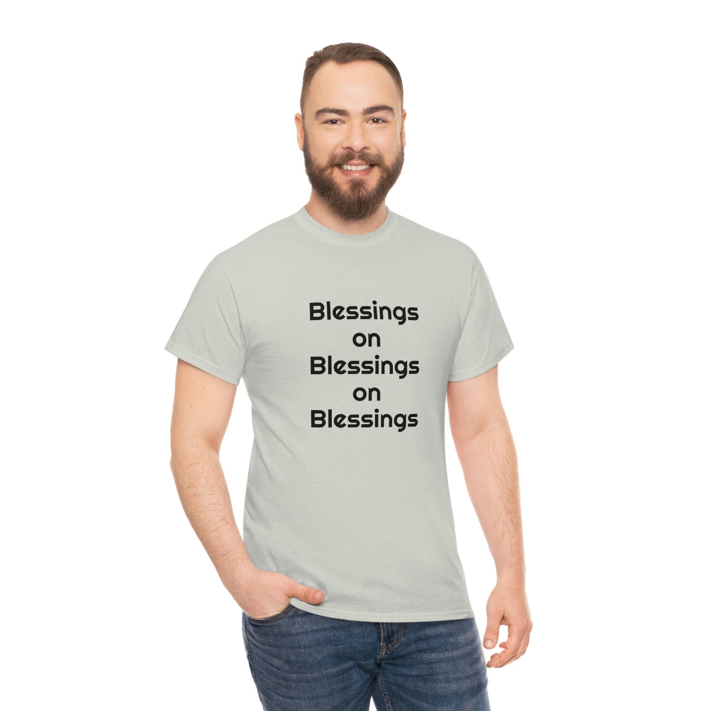 "Blessings on Blessings" Unisex Heavy Cotton Tee