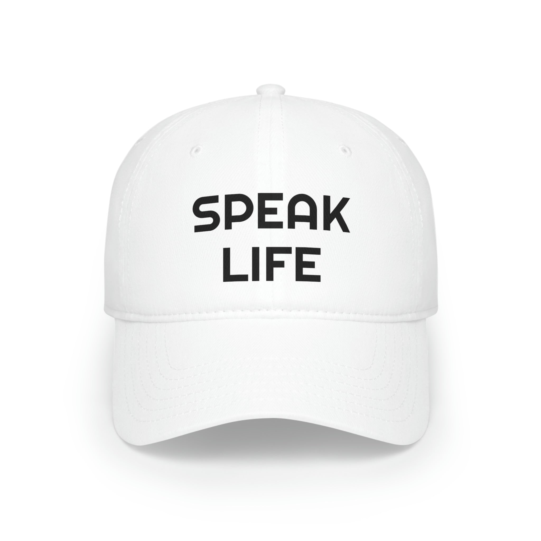 "Speak Life" Low Profile Baseball Cap