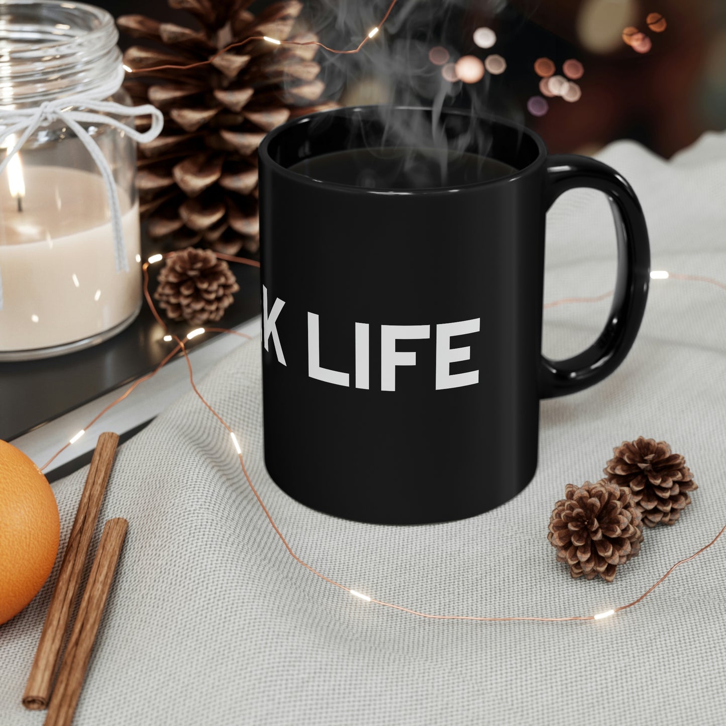 "Speak Life" 11oz Black Mug