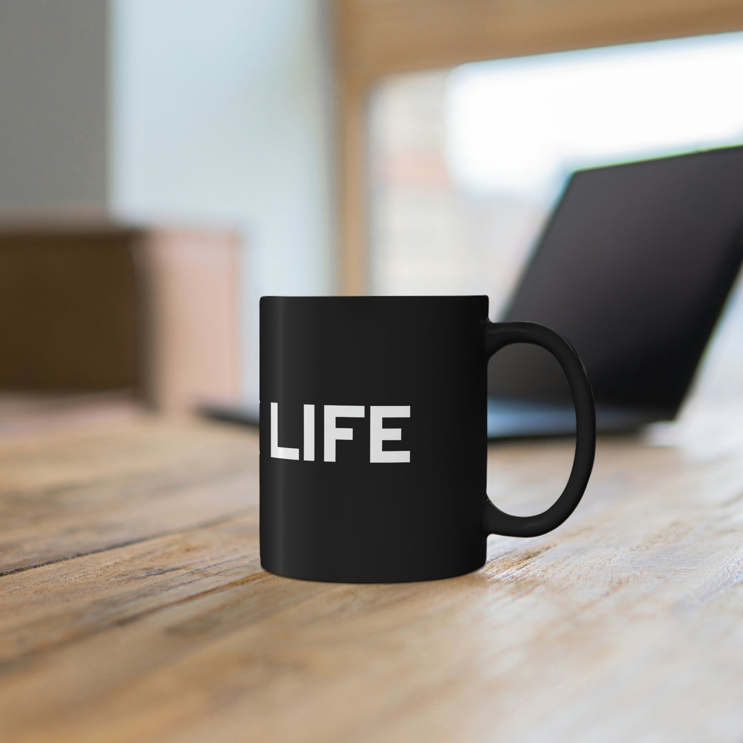 "Speak Life" 11oz Black Mug