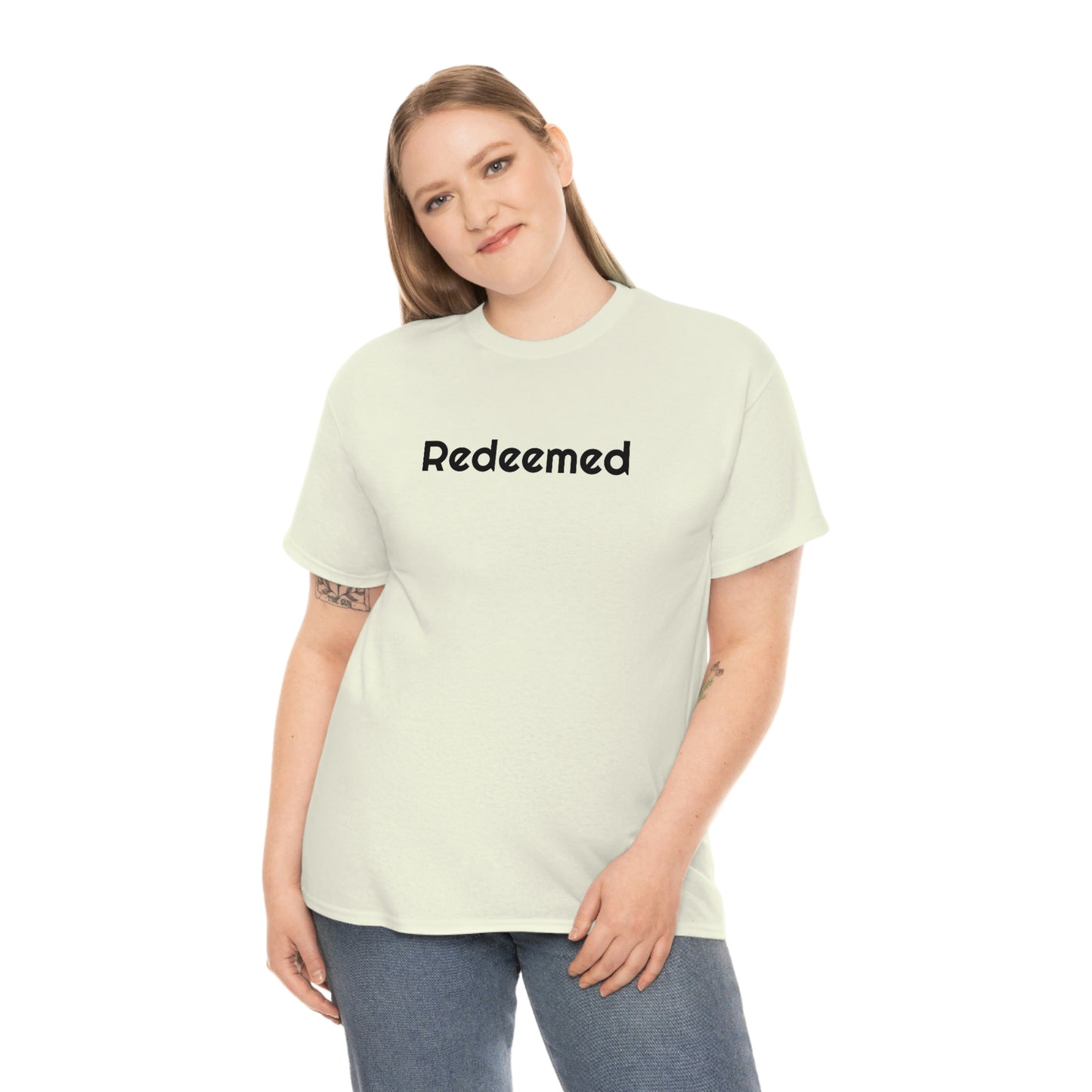 "Redeemed" Unisex Heavy Cotton Tee