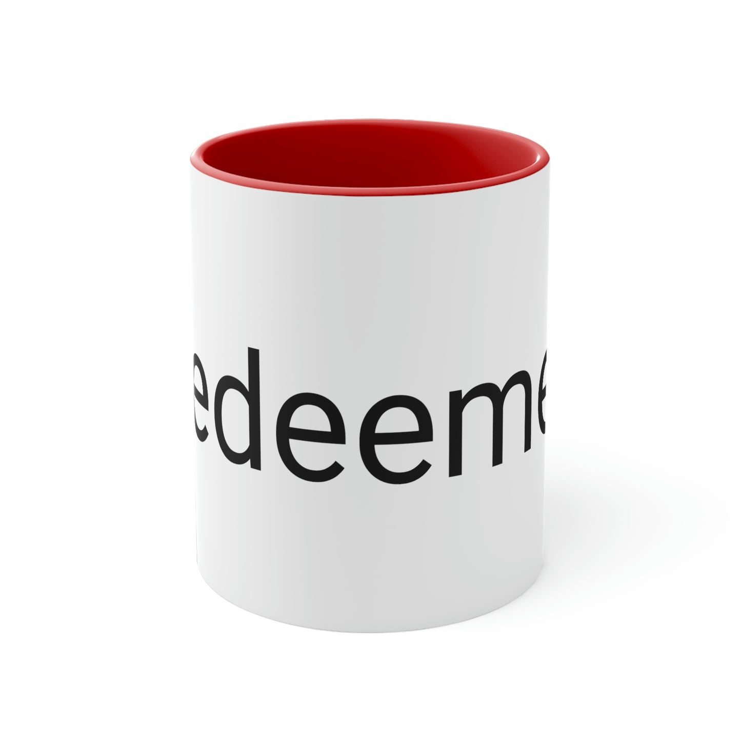 "Redeemed" Accent Coffee Mug, 11oz