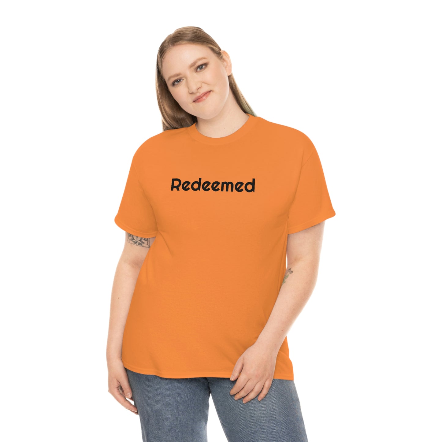 "Redeemed" Unisex Heavy Cotton Tee