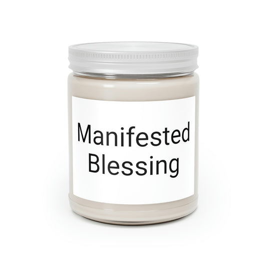 "Manifested Blessing" Scented Candles, 9oz