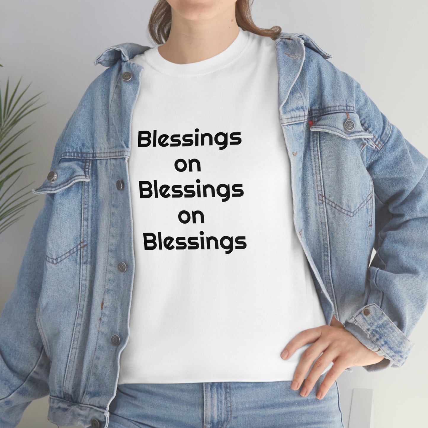 "Blessings on Blessings" Unisex Heavy Cotton Tee