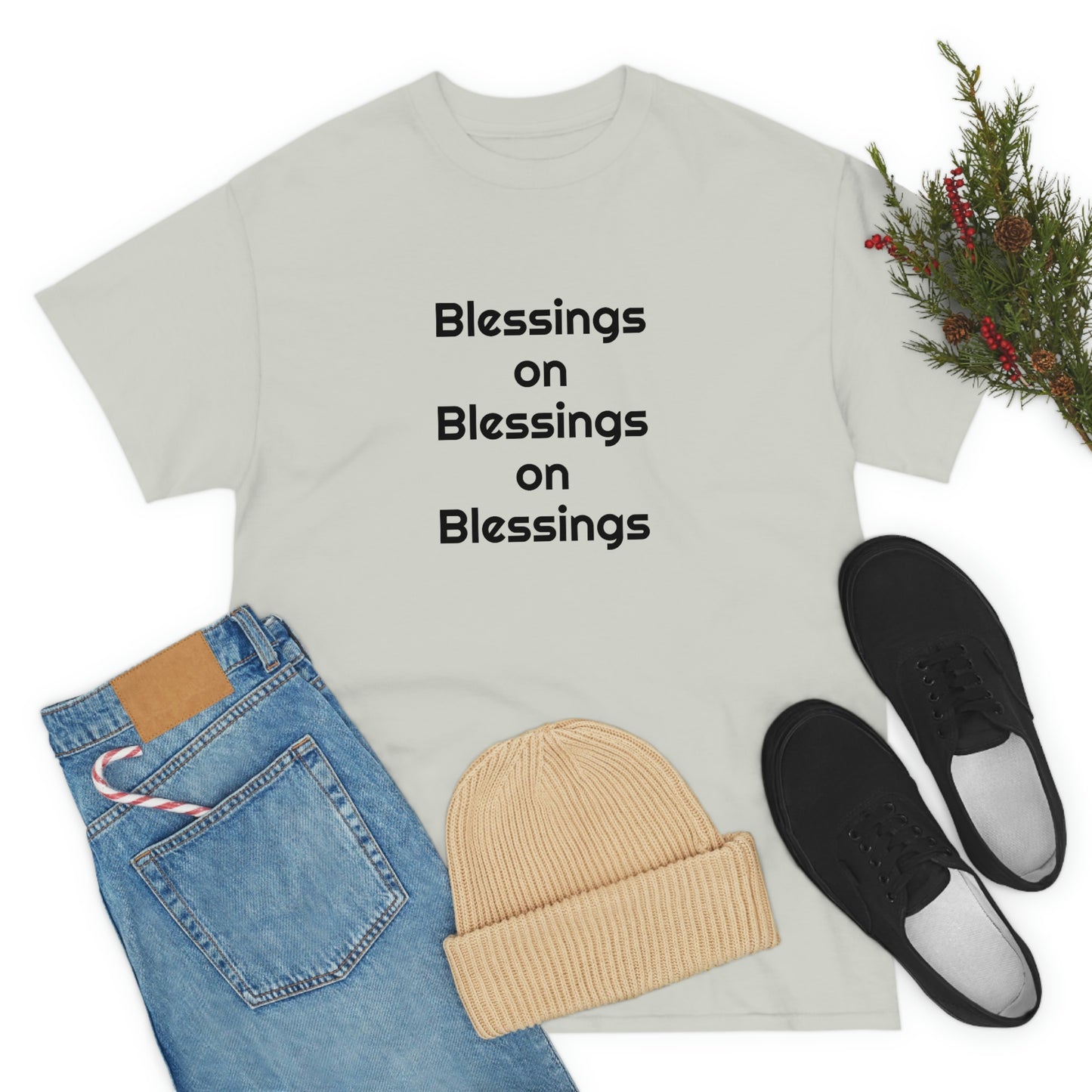 "Blessings on Blessings" Unisex Heavy Cotton Tee