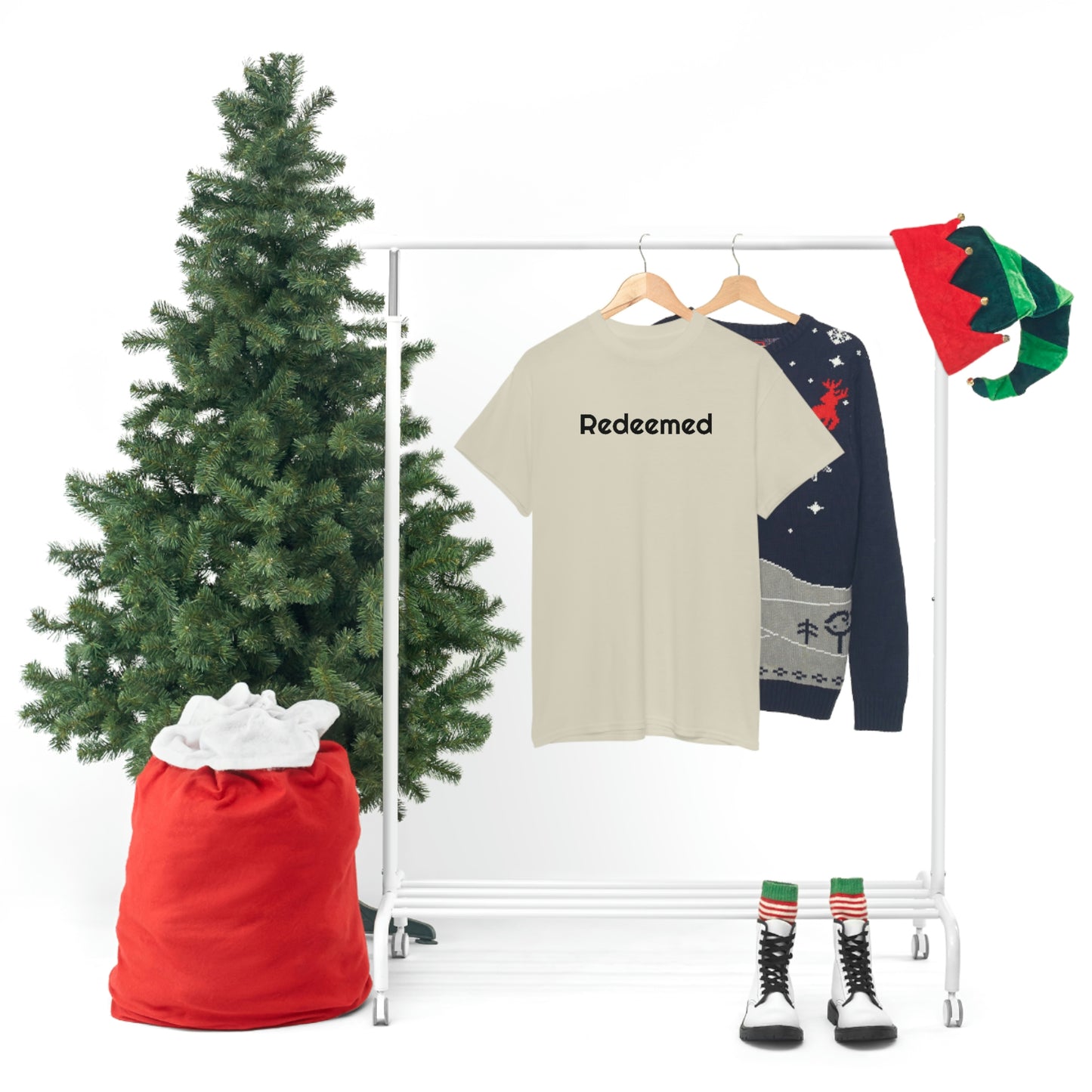 "Redeemed" Unisex Heavy Cotton Tee