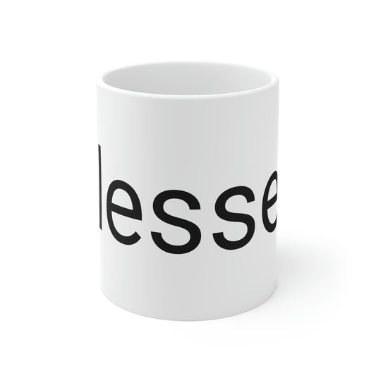 "Blessed" Ceramic Mug 11oz